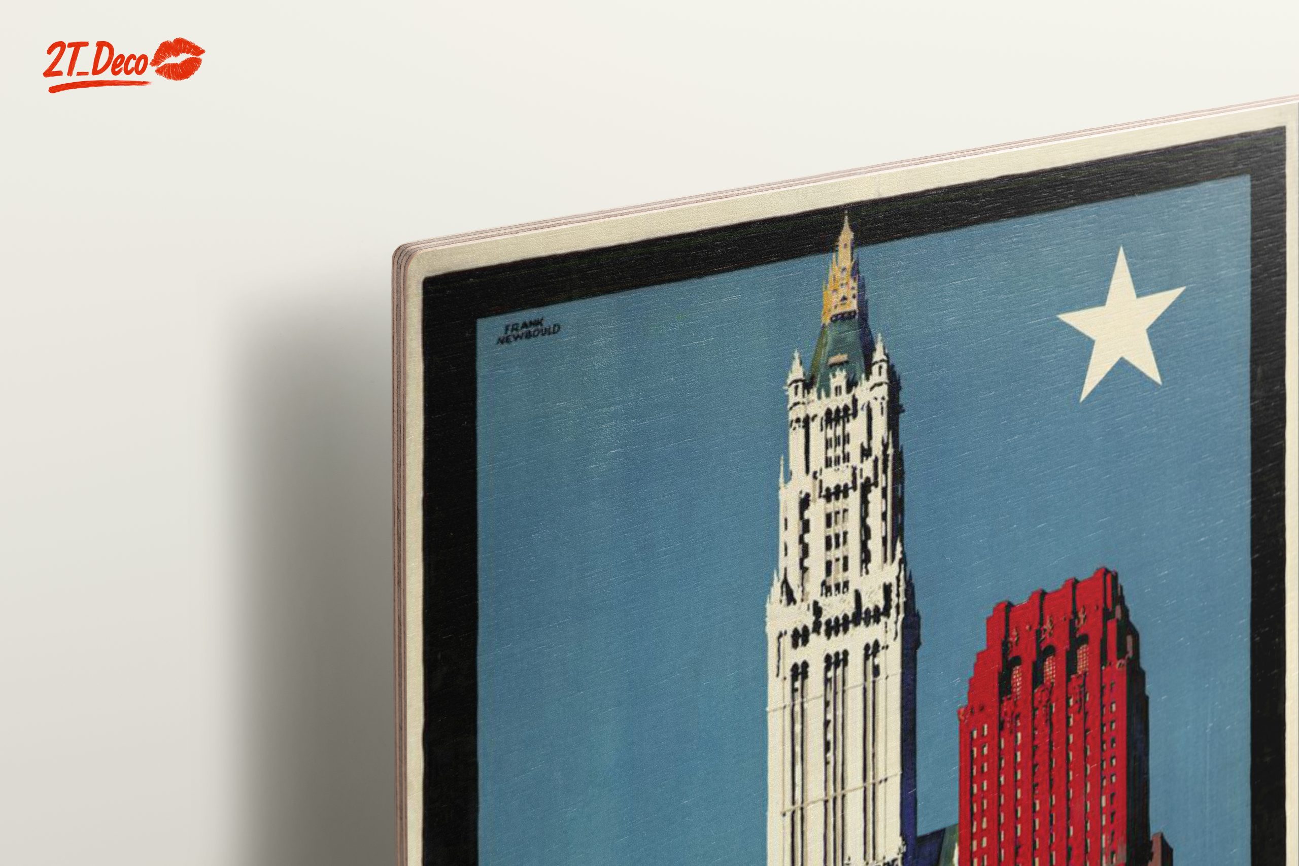 Vintage New York Cityscape Art - Image 15