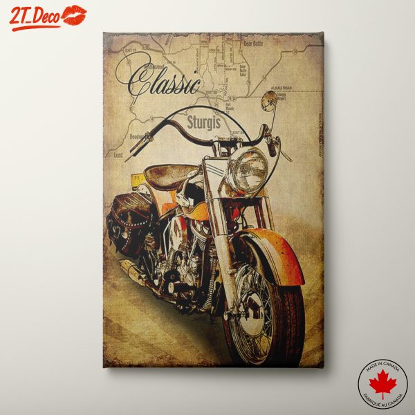 Classic Motorcycle Art from Sturgis