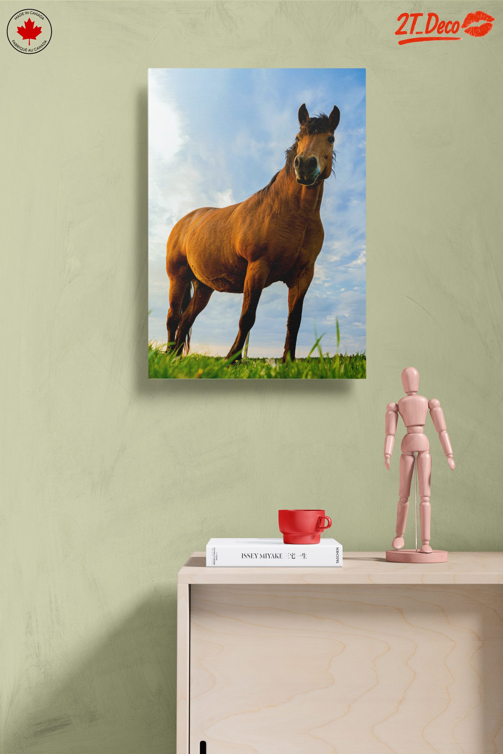 Majestic Horse Portrait Against Dramatic Sky - Image 14