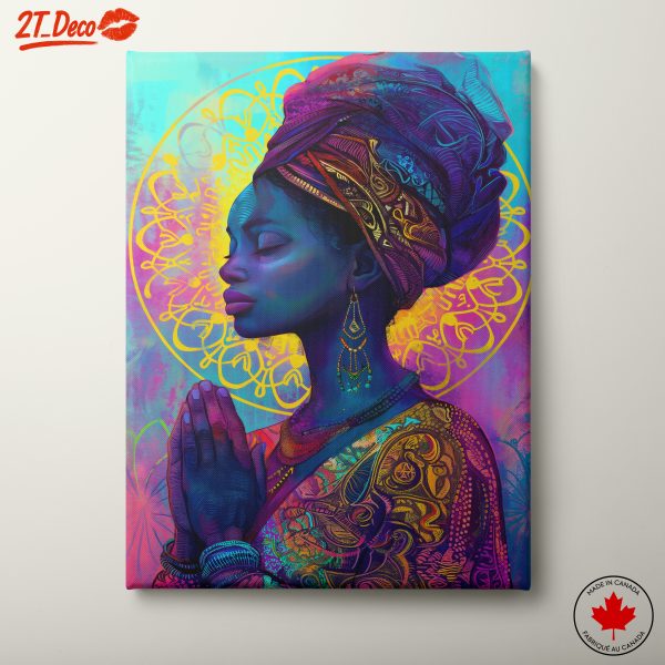 Vibrant Cultural Portrait of a Woman