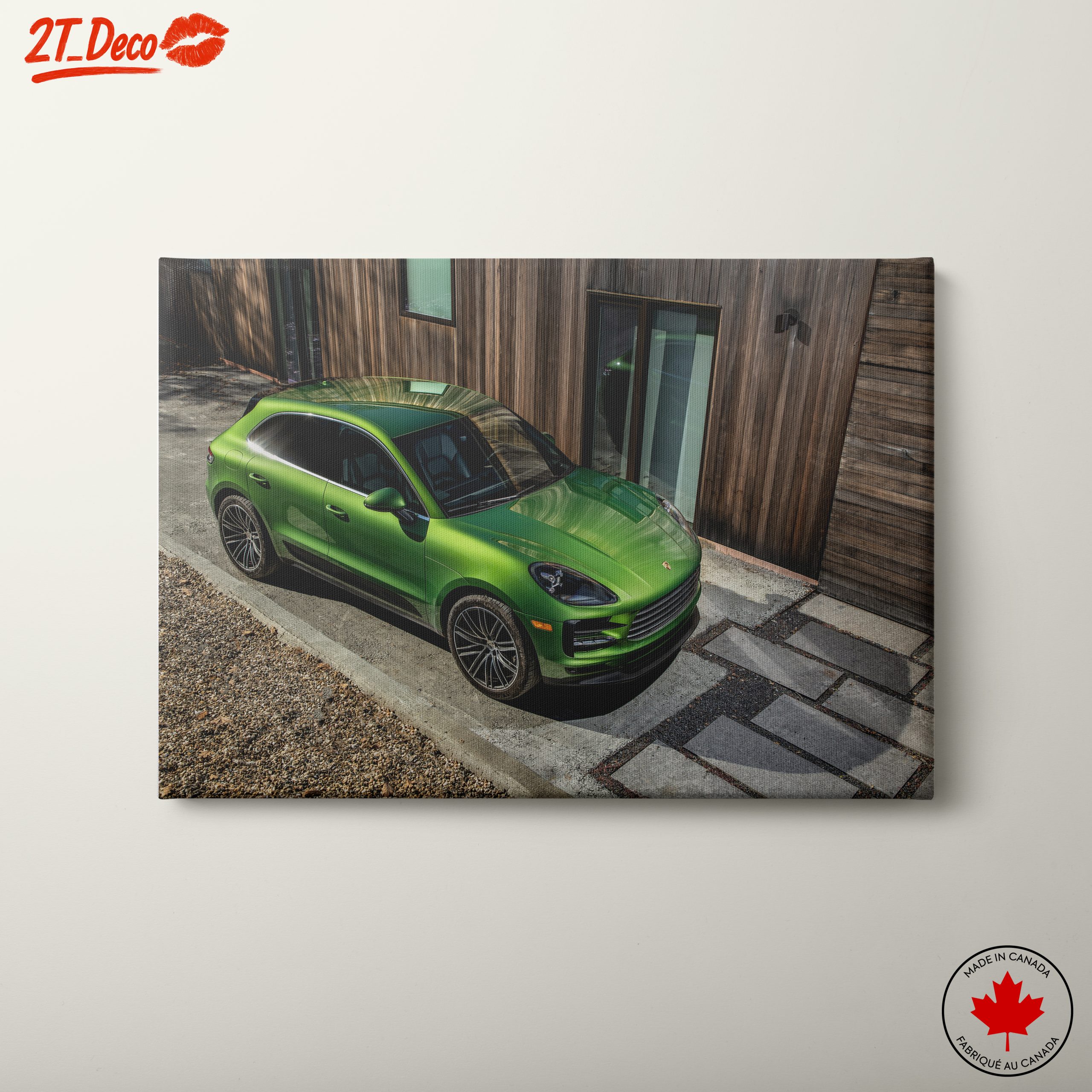 Stylish Green Classic Car