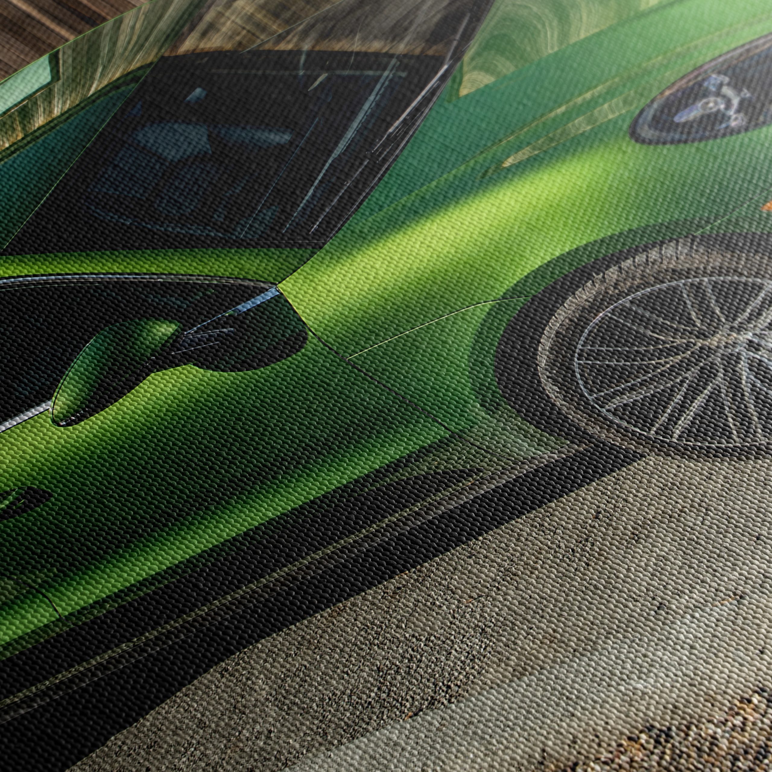 Stylish Green Classic Car - Image 5