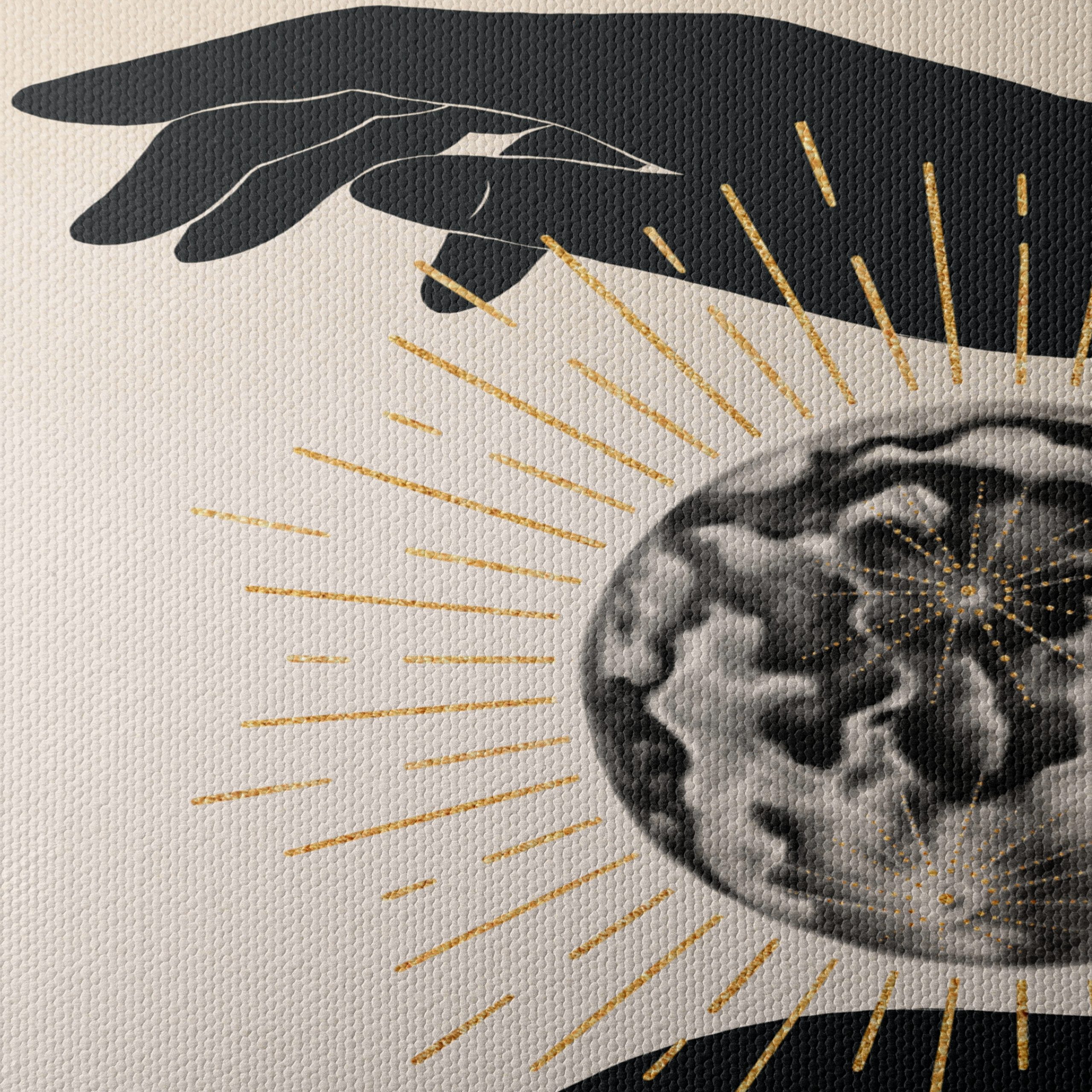 Celestial Hands Holding the Earth Art - Image 4