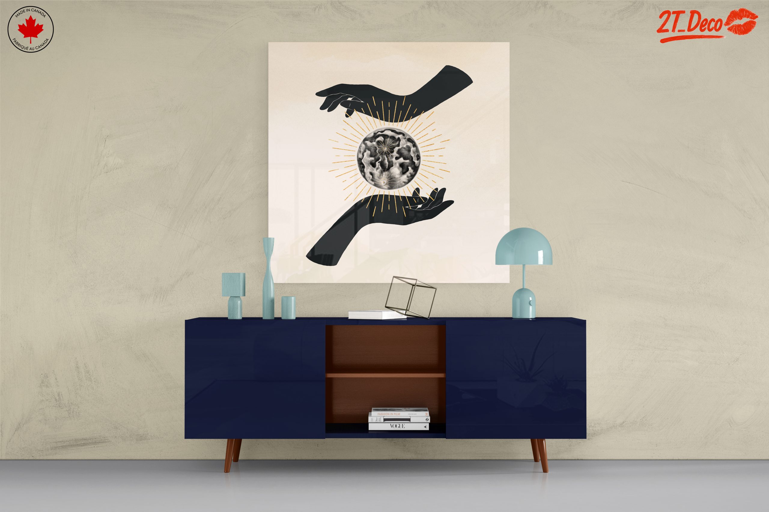 Celestial Hands Holding the Earth Art - Image 8