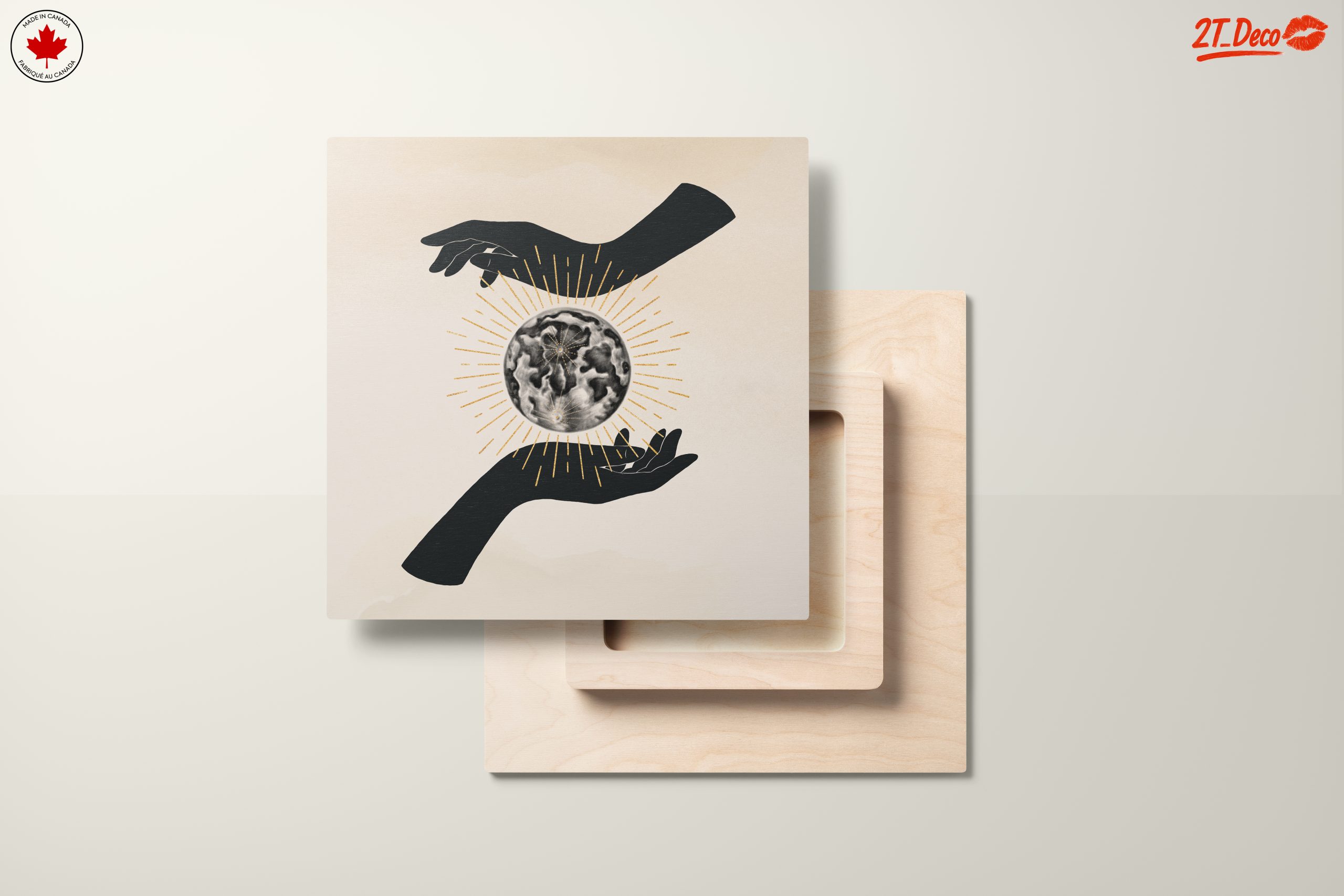 Celestial Hands Holding the Earth Art - Image 11