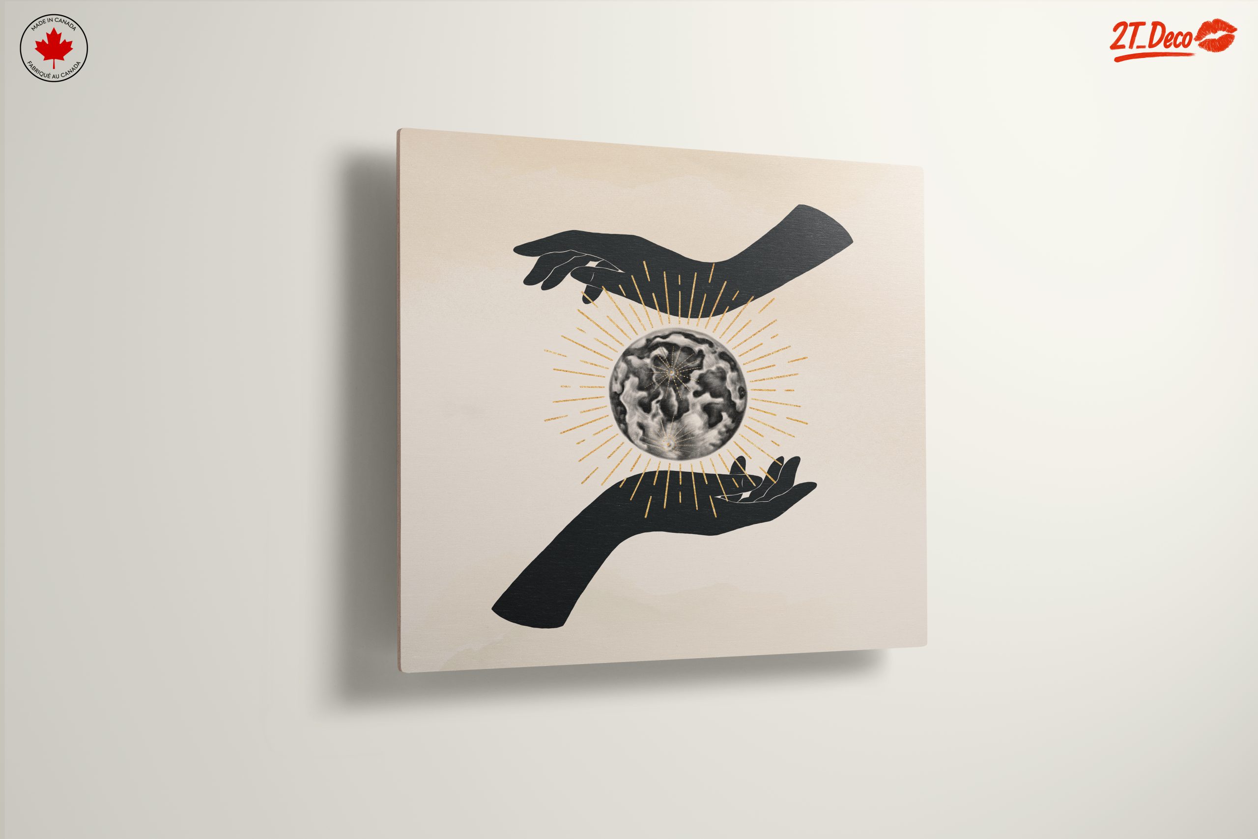Celestial Hands Holding the Earth Art - Image 13