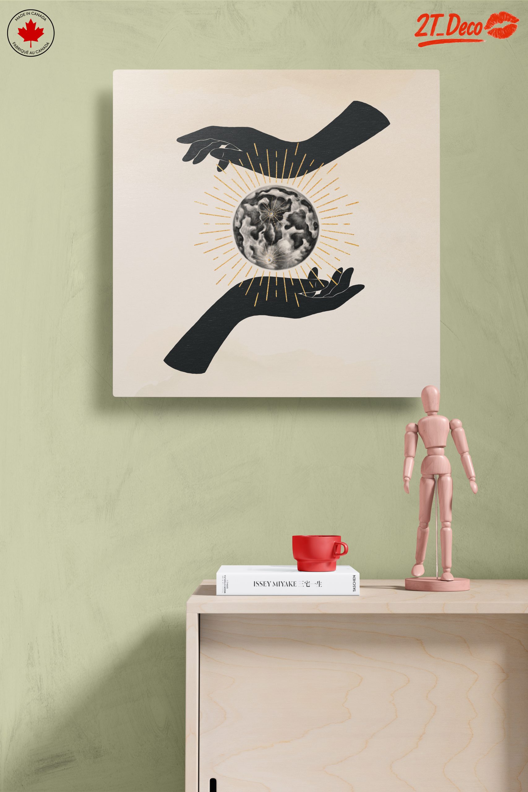 Celestial Hands Holding the Earth Art - Image 14