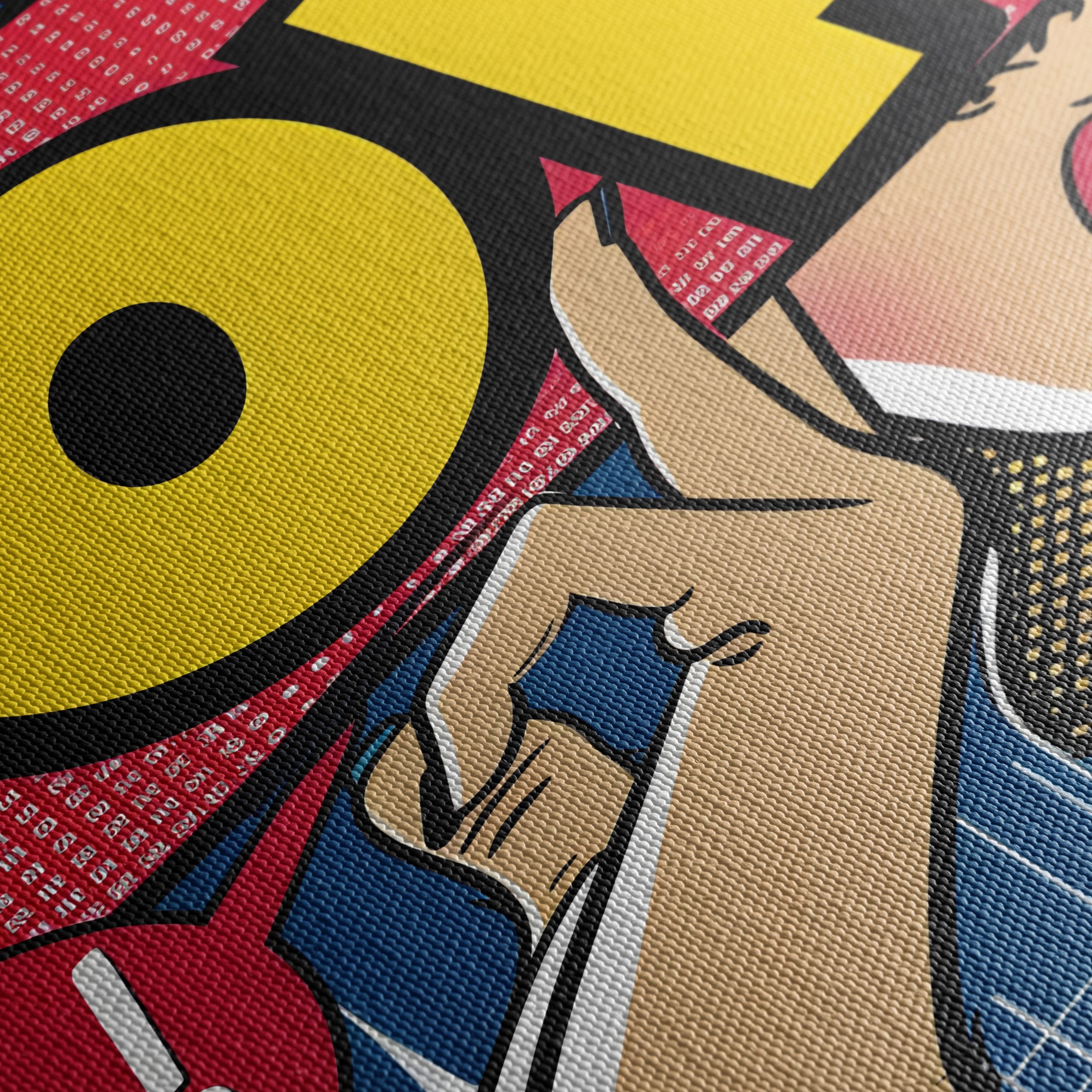 Bold Pop Art Illustration of a Woman - Image 5