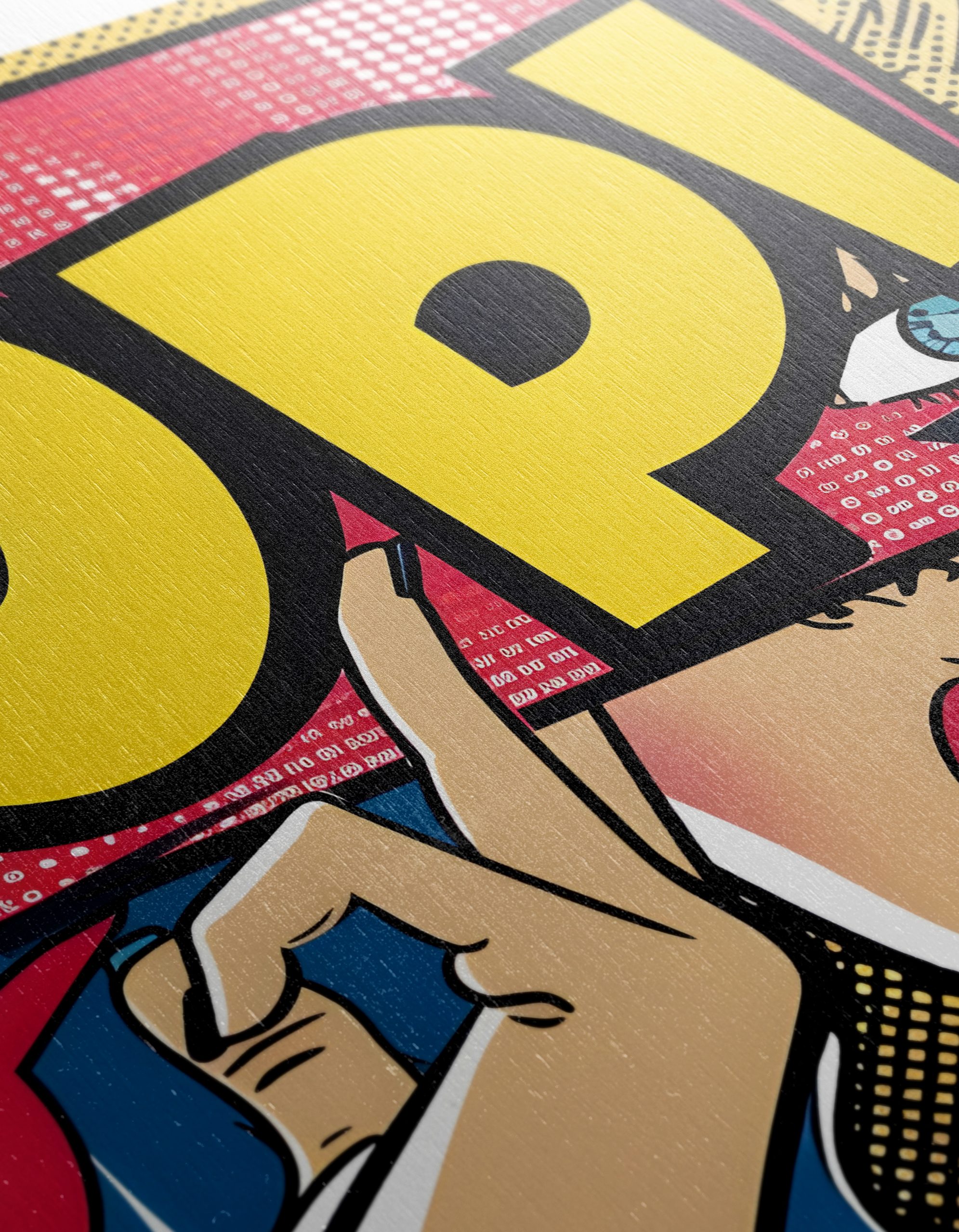 Bold Pop Art Illustration of a Woman - Image 12