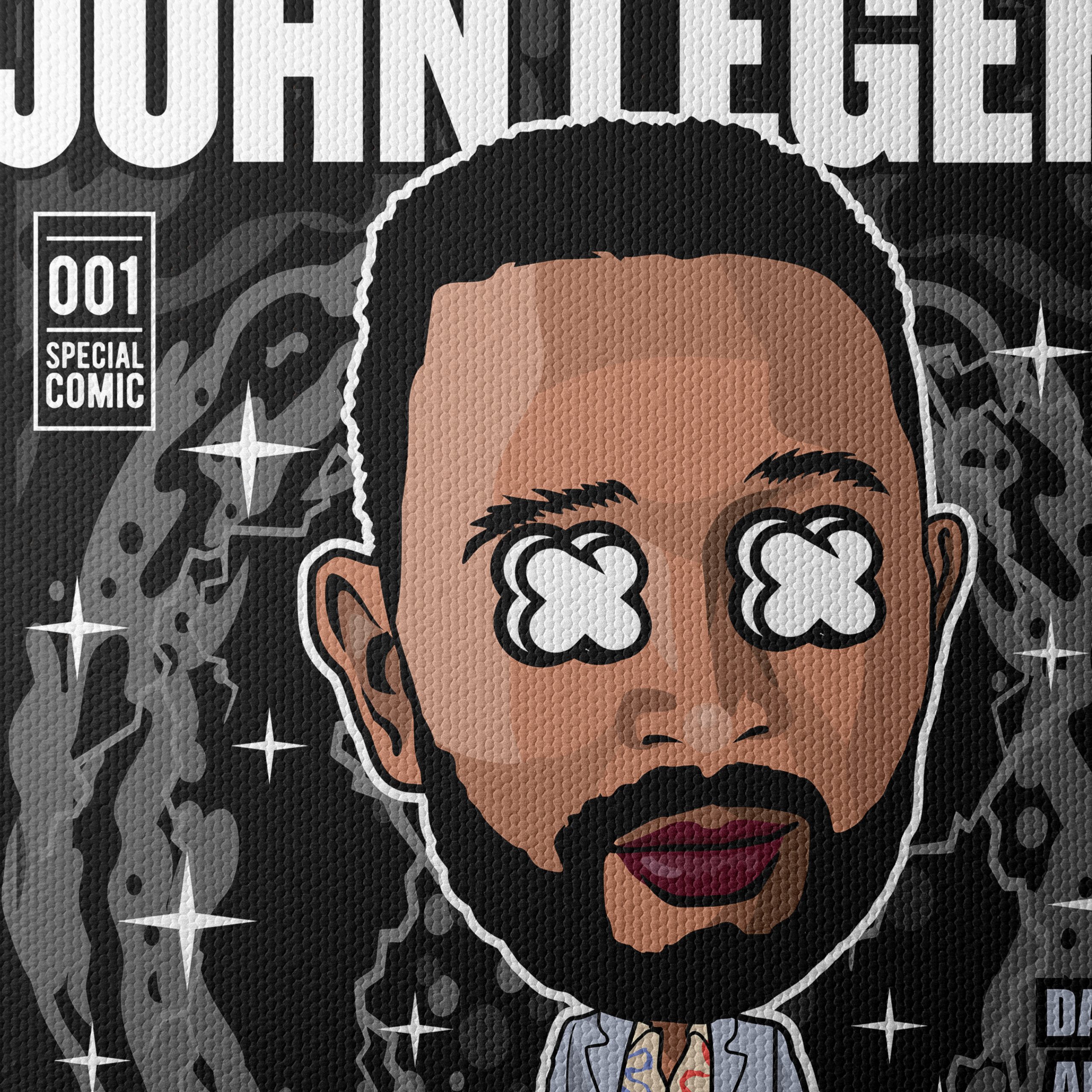 John Legend Pop Art Illustration - Image 4