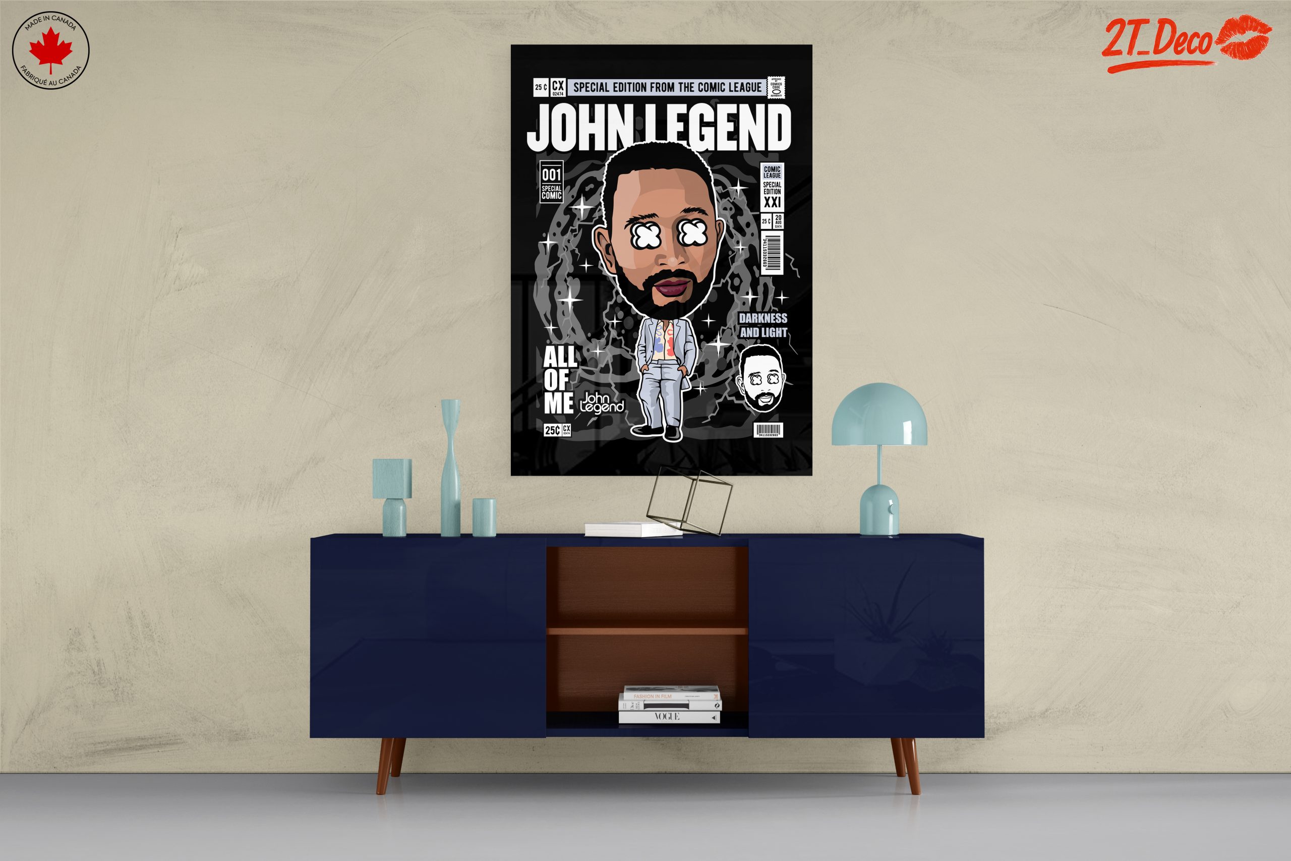 John Legend Pop Art Illustration - Image 8