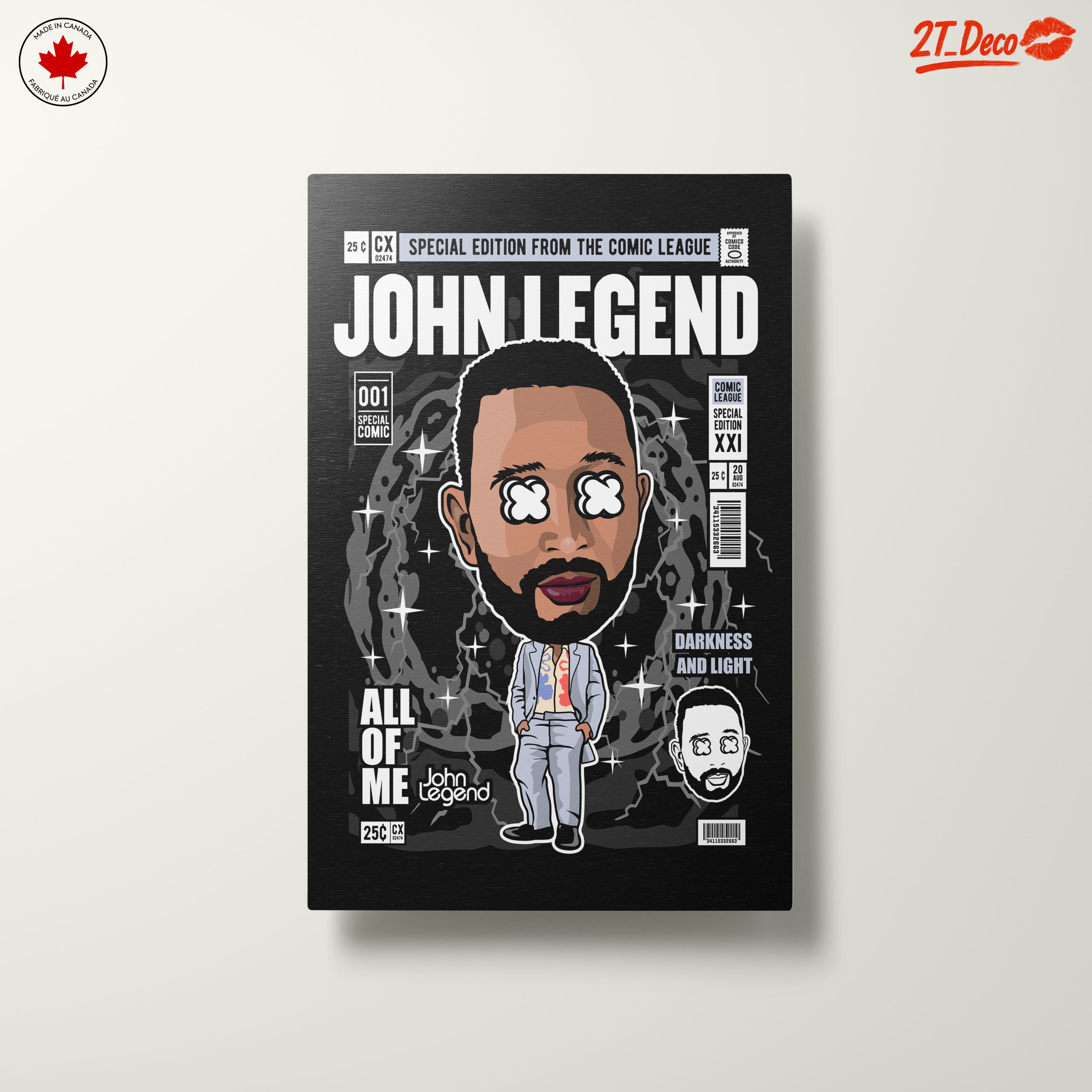 John Legend Pop Art Illustration - Image 10
