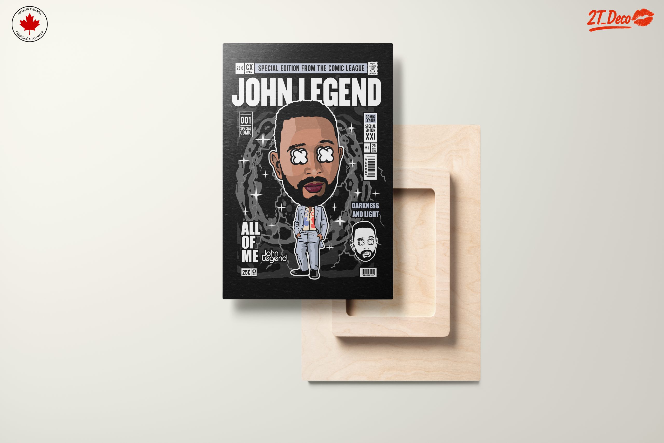 John Legend Pop Art Illustration - Image 11