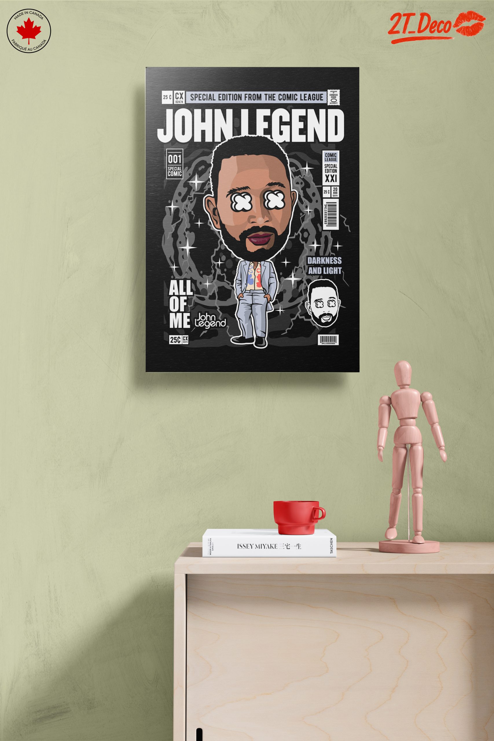 John Legend Pop Art Illustration - Image 14