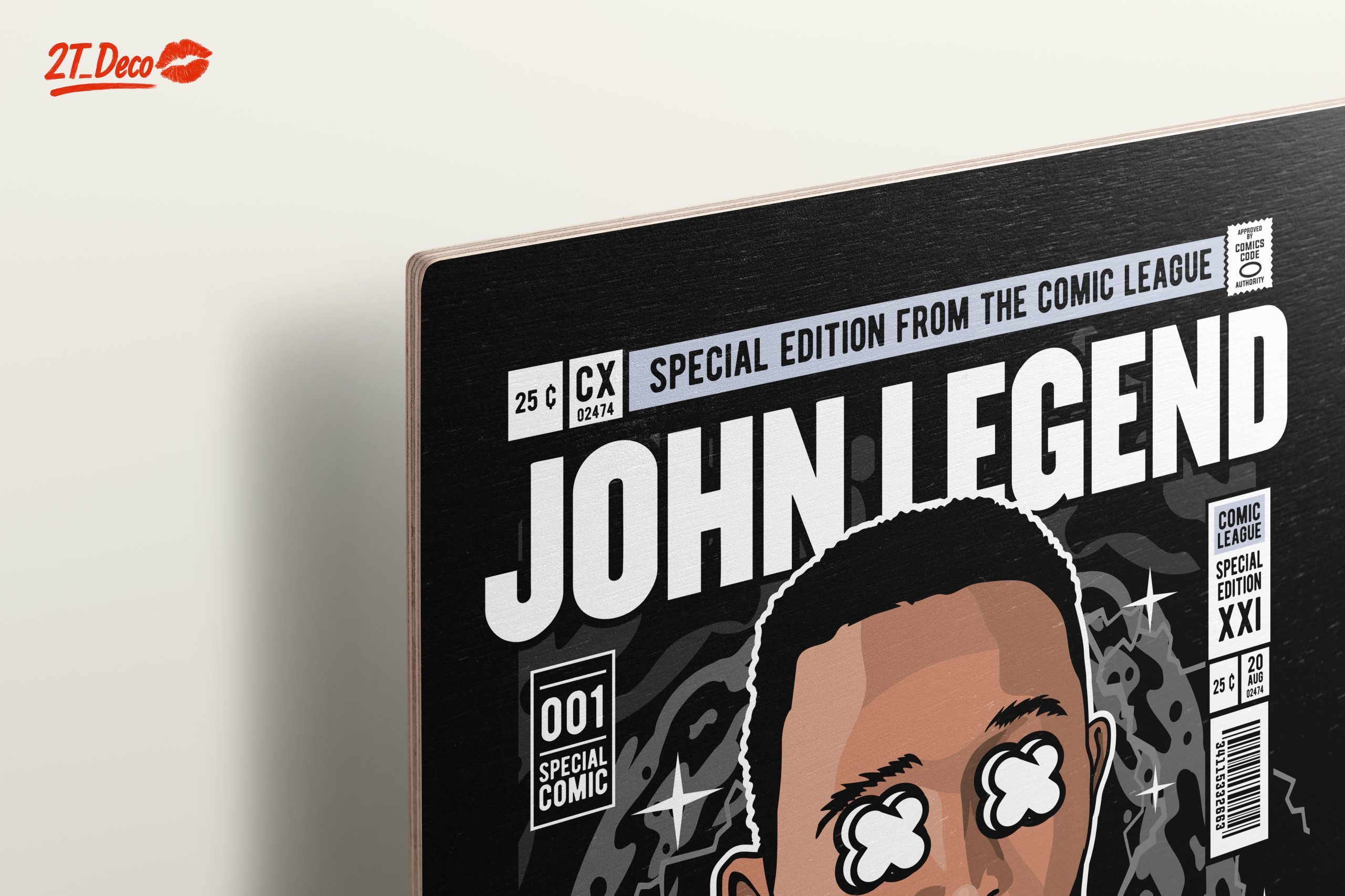 John Legend Pop Art Illustration - Image 15