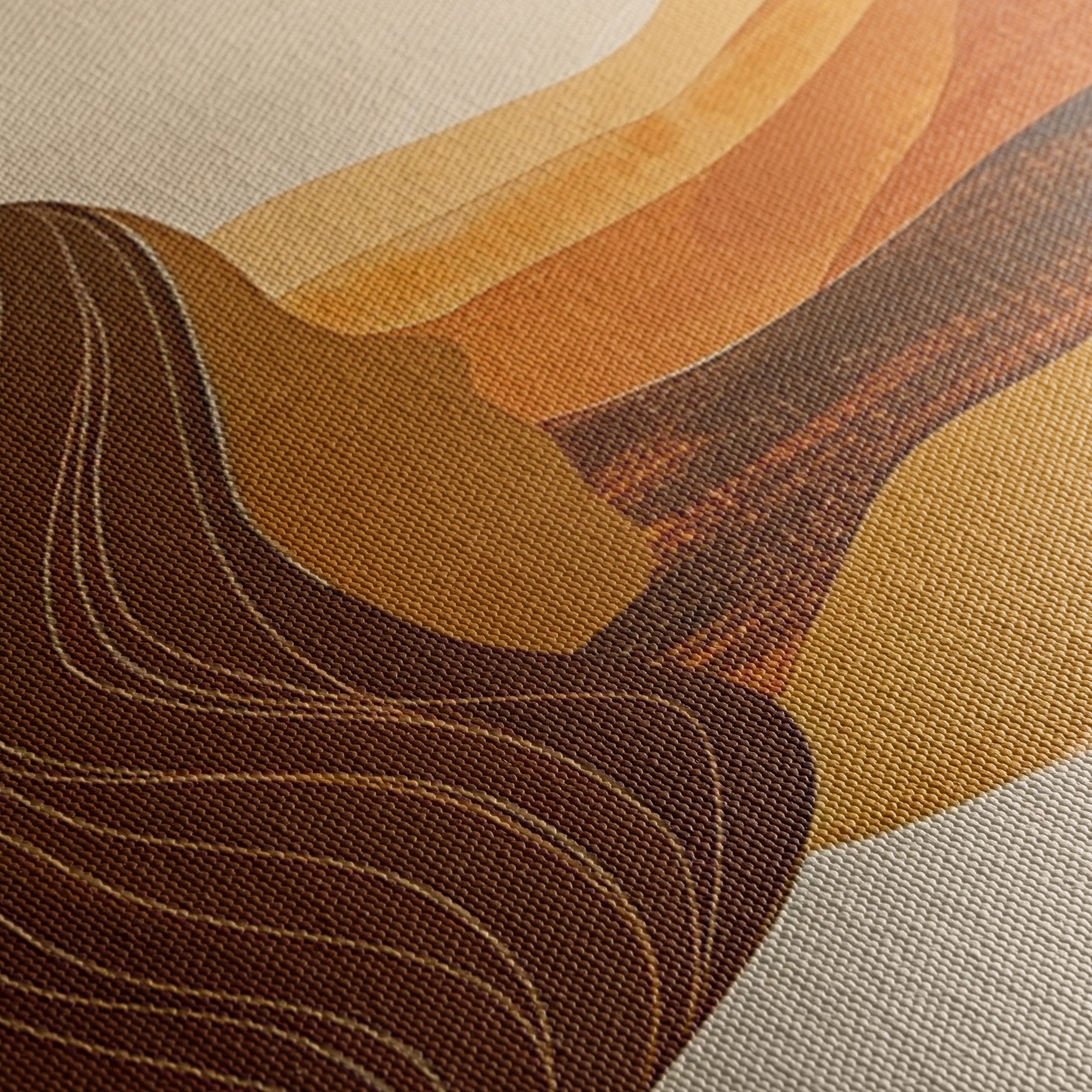 Abstract Woman in Desert Landscape Art - Image 5