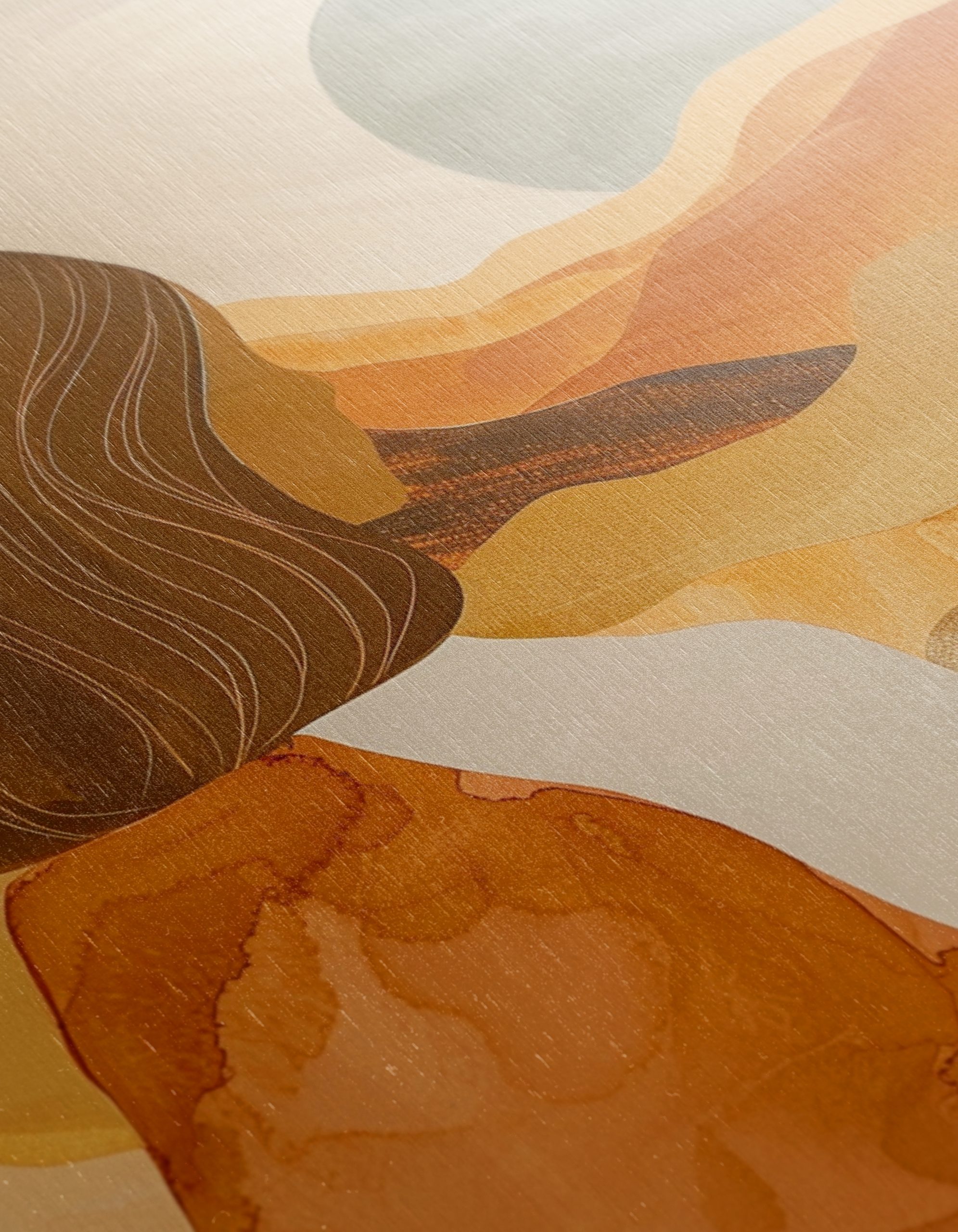 Abstract Woman in Desert Landscape Art - Image 12