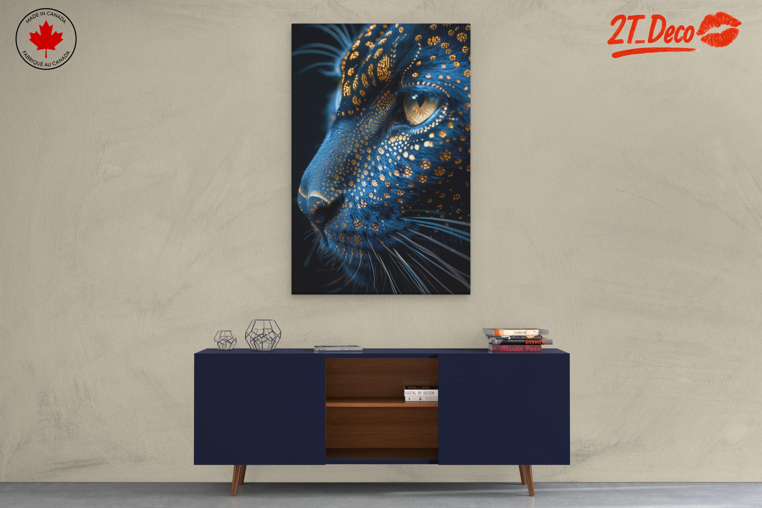 Stylized Animal Portrait of a Jaguar - Image 3