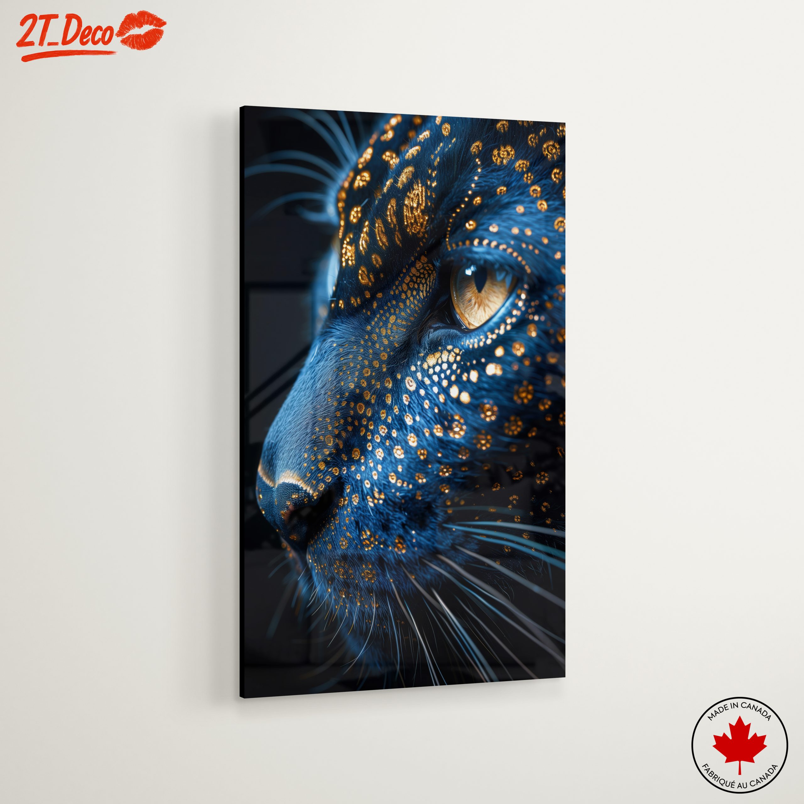Stylized Animal Portrait of a Jaguar - Image 6
