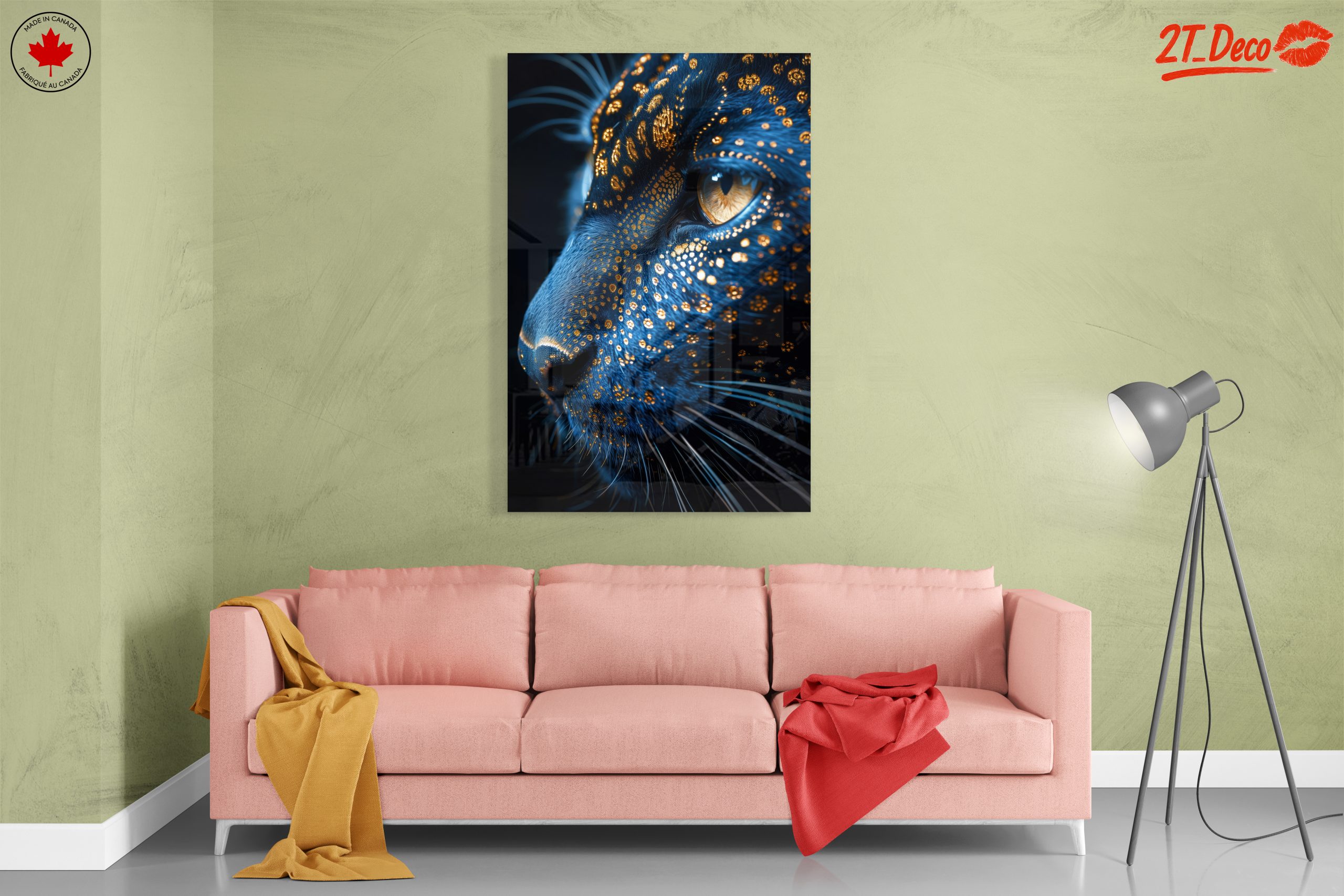Stylized Animal Portrait of a Jaguar - Image 7