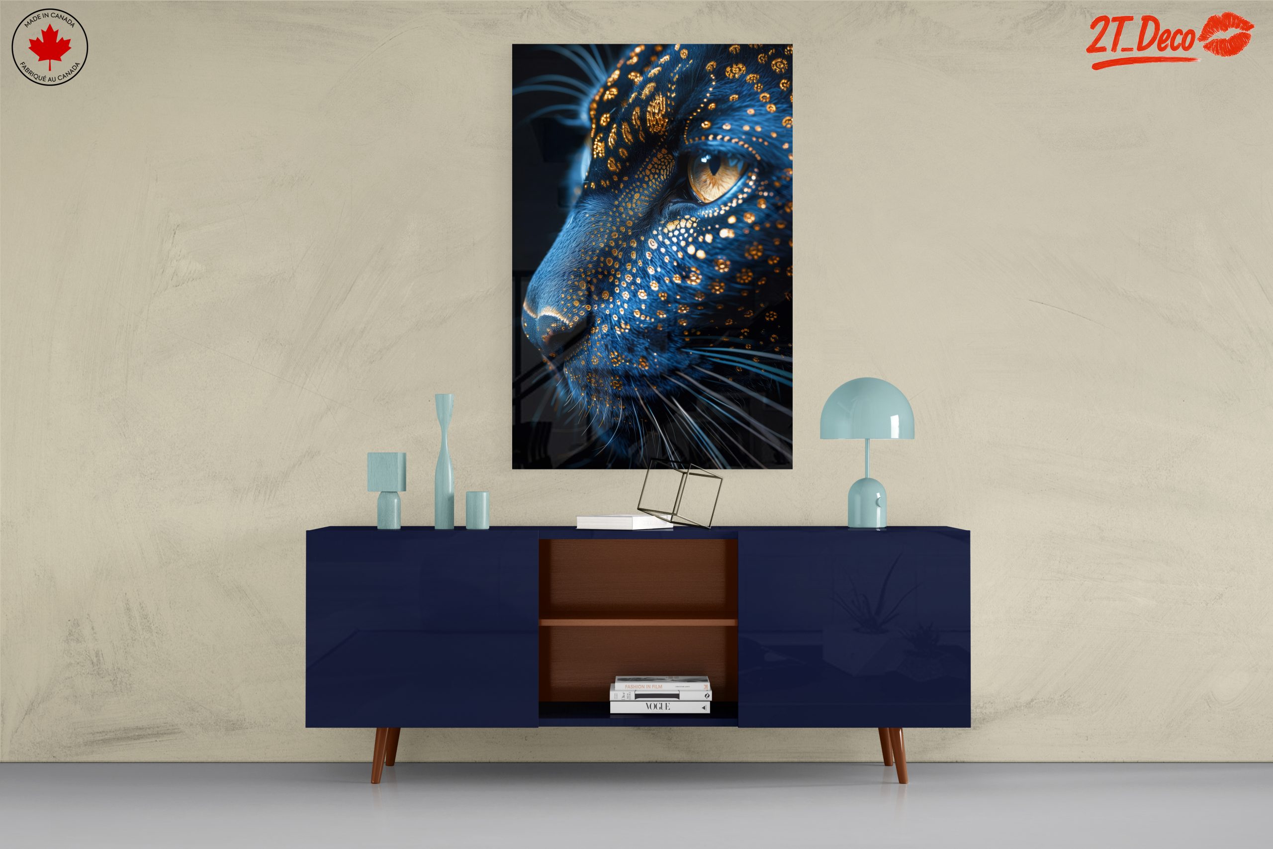 Stylized Animal Portrait of a Jaguar - Image 8