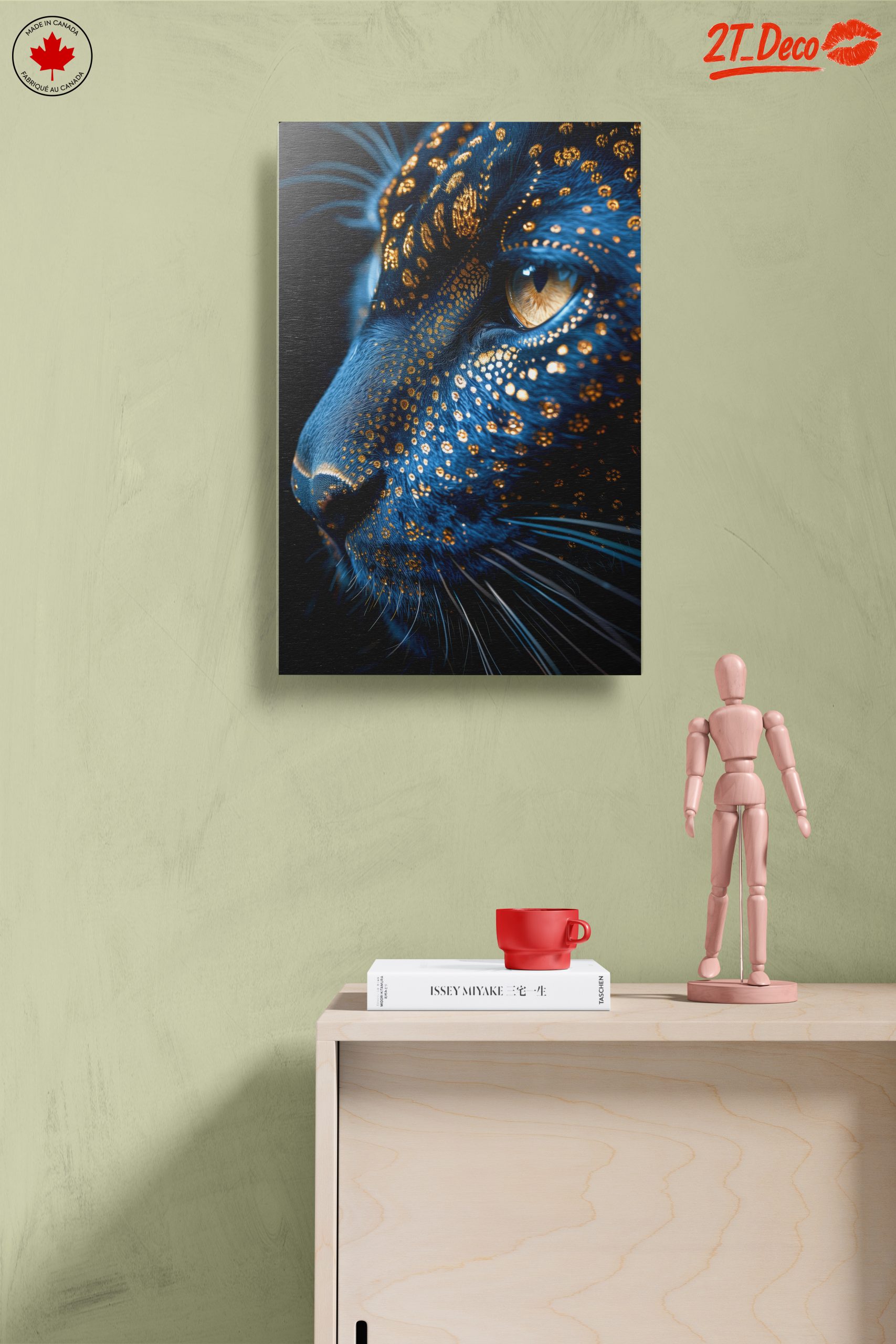Stylized Animal Portrait of a Jaguar - Image 14