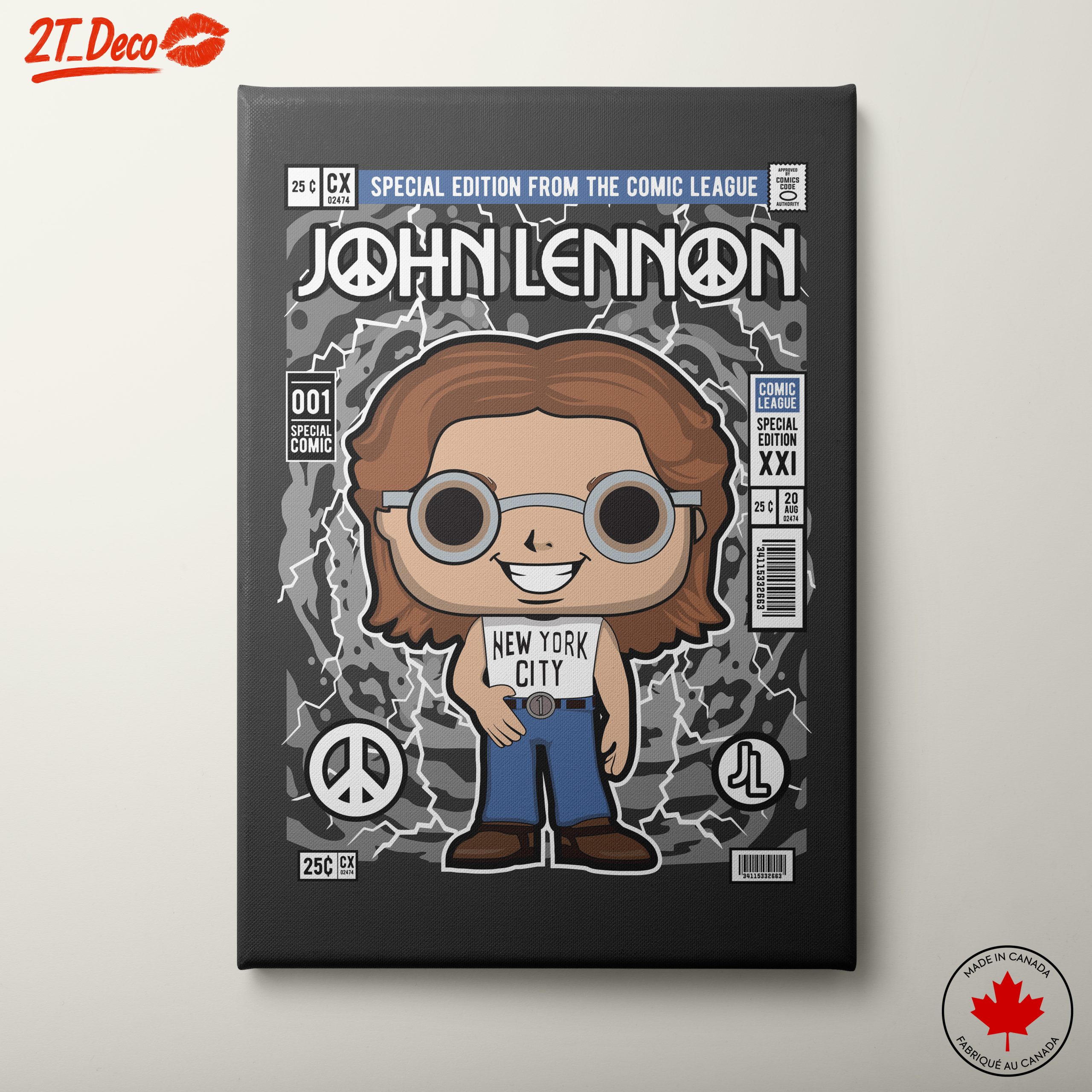 Funko Art of John Lennon in New York