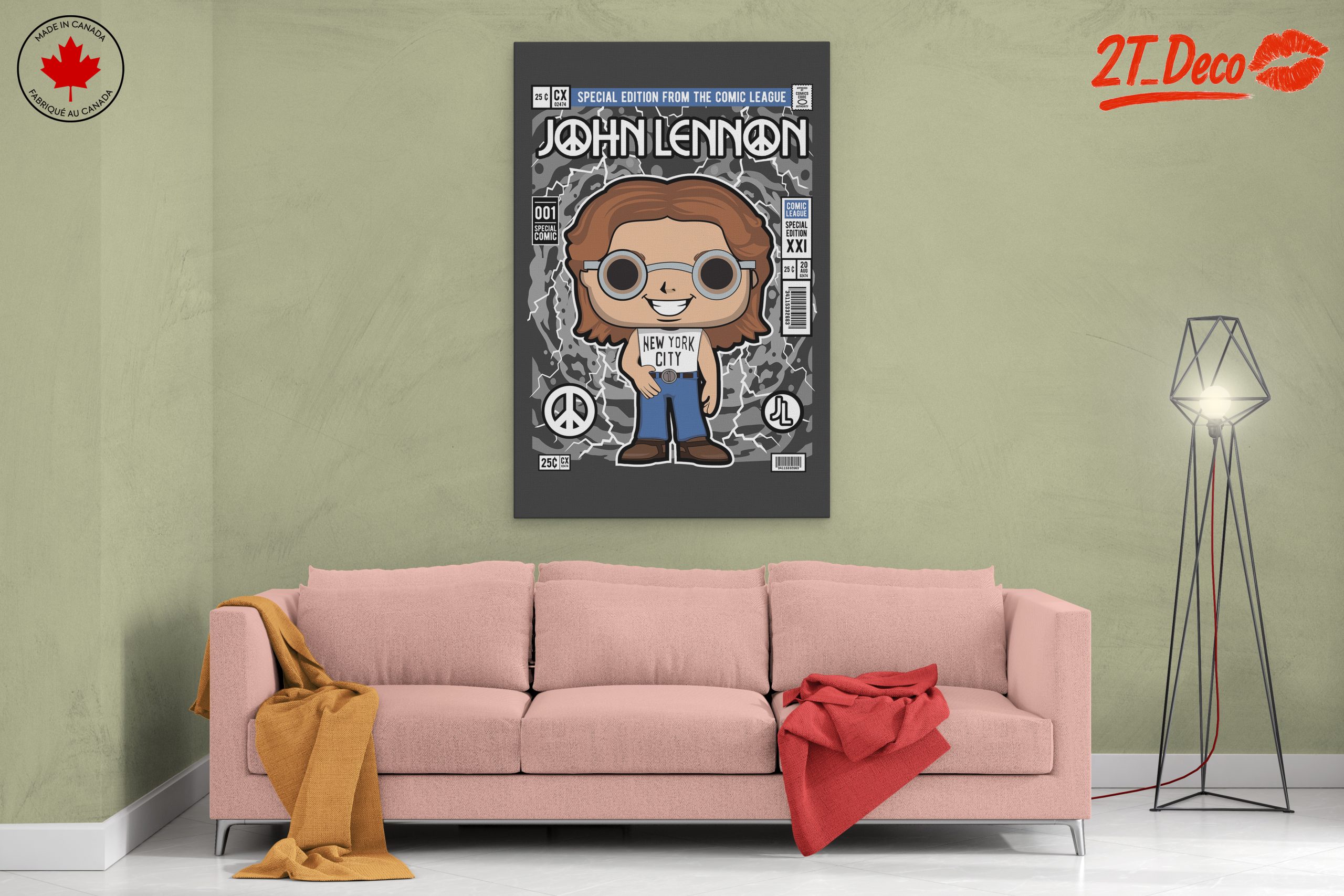 Funko Art of John Lennon in New York - Image 2