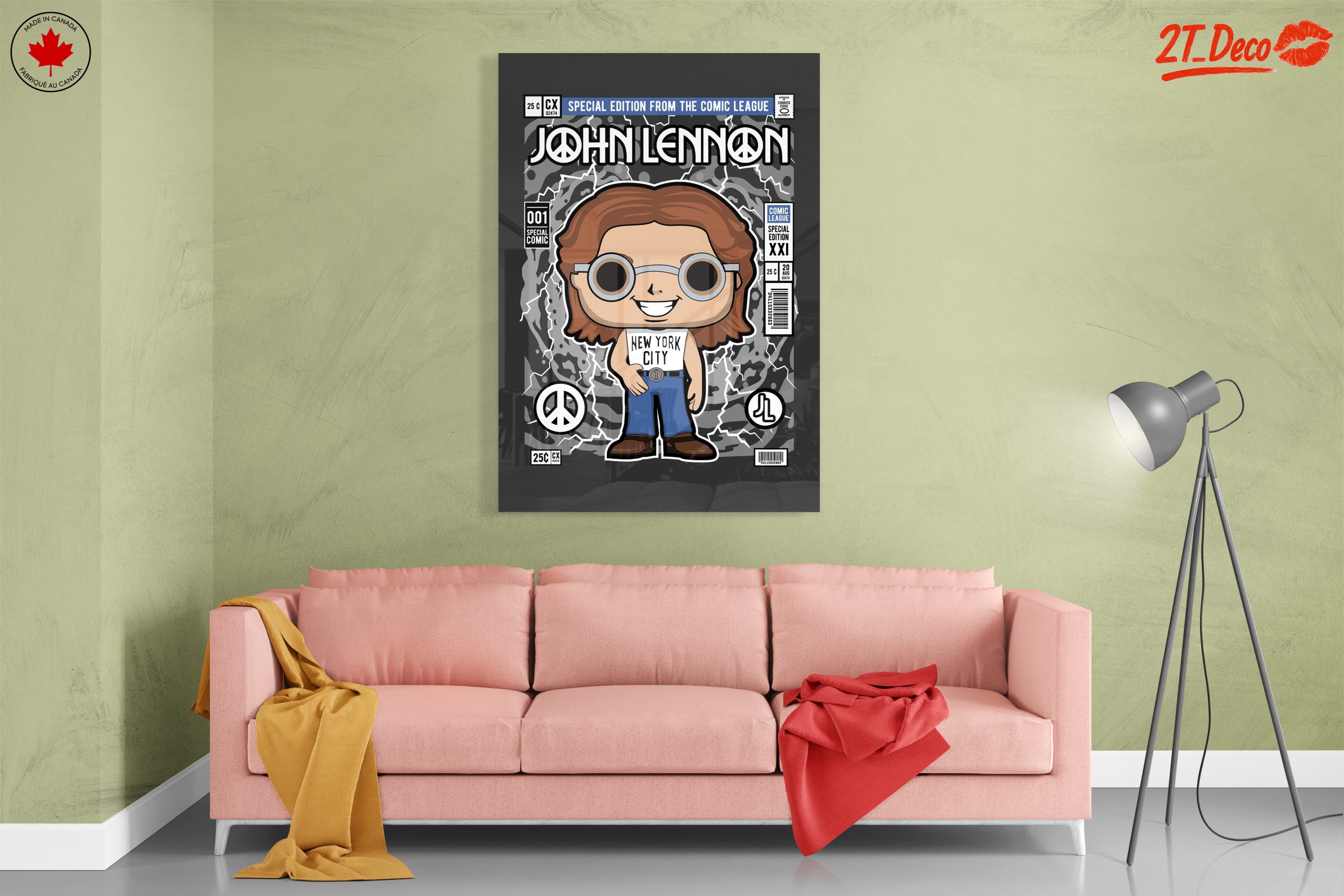 Funko Art of John Lennon in New York - Image 7
