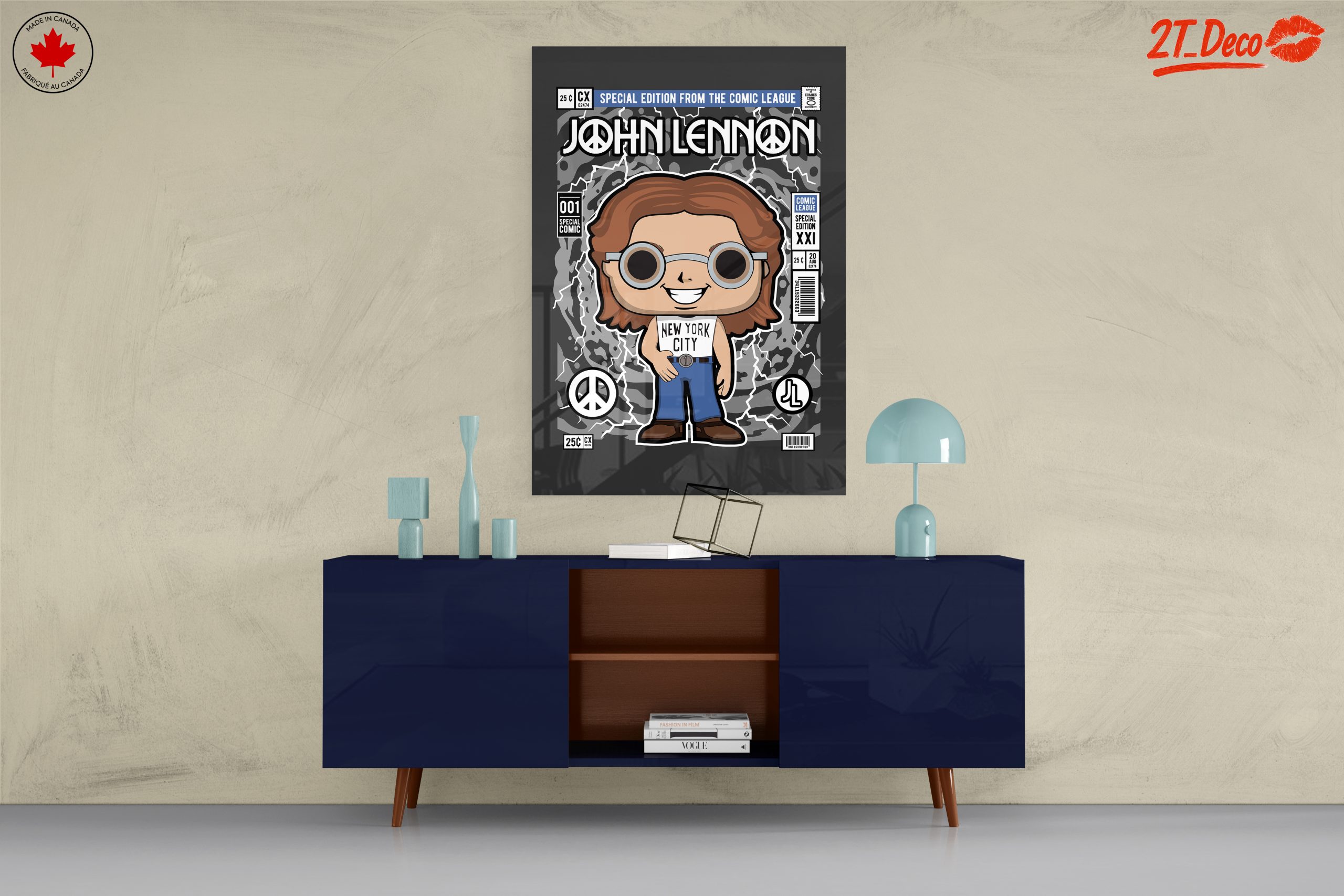 Funko Art of John Lennon in New York - Image 8