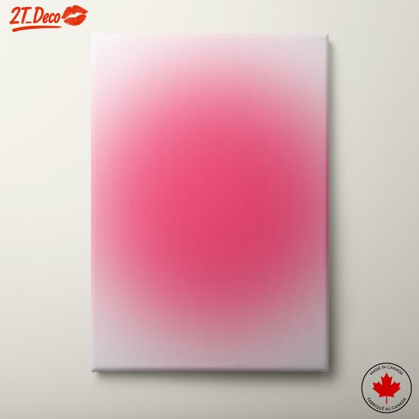 Pink Gradient Color Art for Modern Spaces