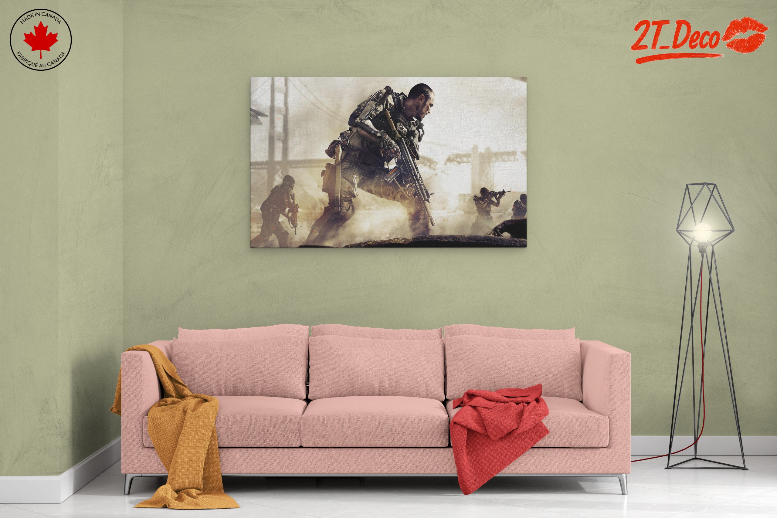 Dynamic Military Action Scene Art - Image 2