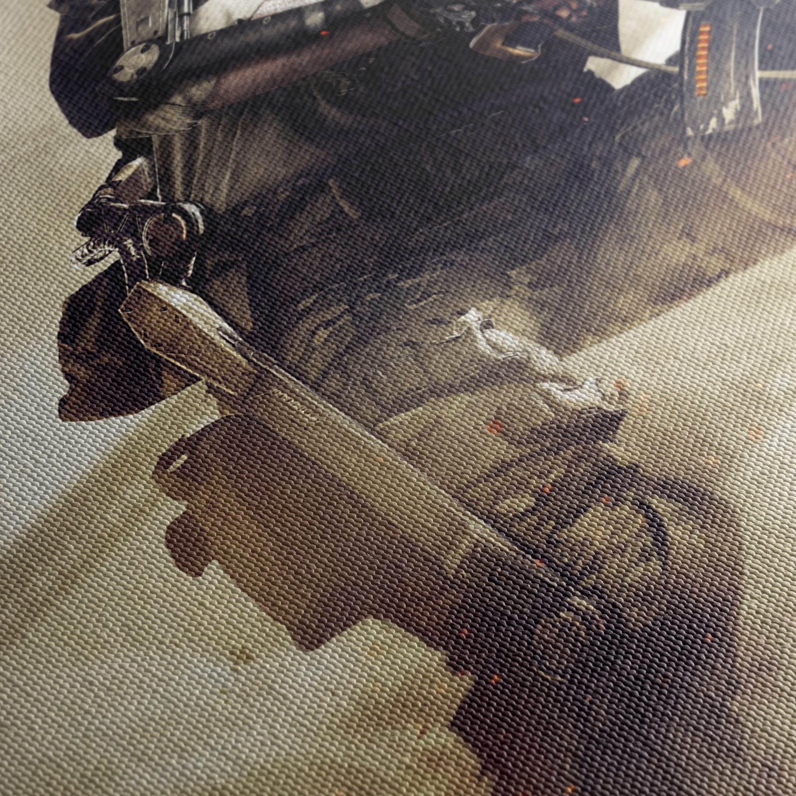 Dynamic Military Action Scene Art - Image 5