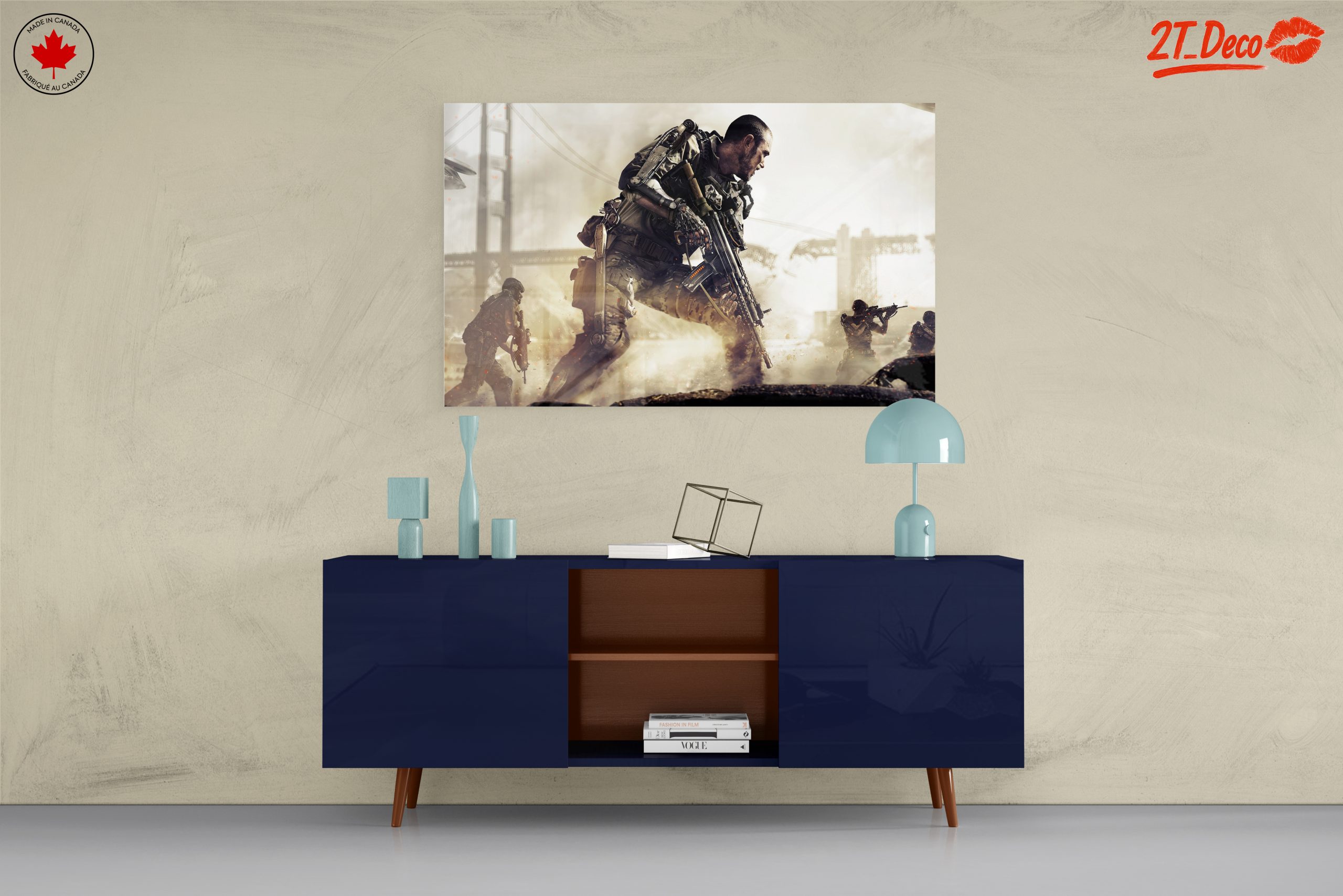 Dynamic Military Action Scene Art - Image 8