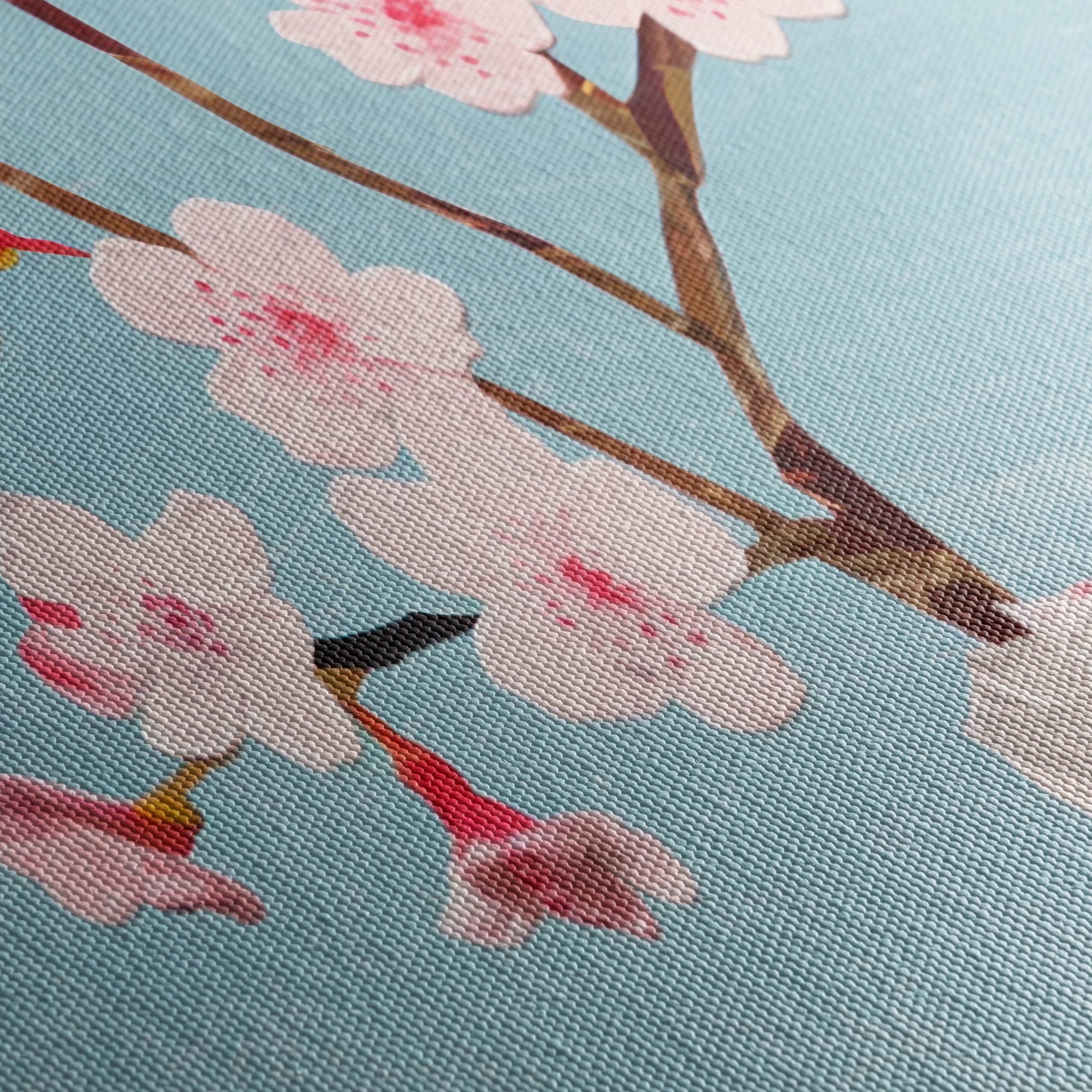 Stylized Floral Vase Art with Blossoms - Image 5