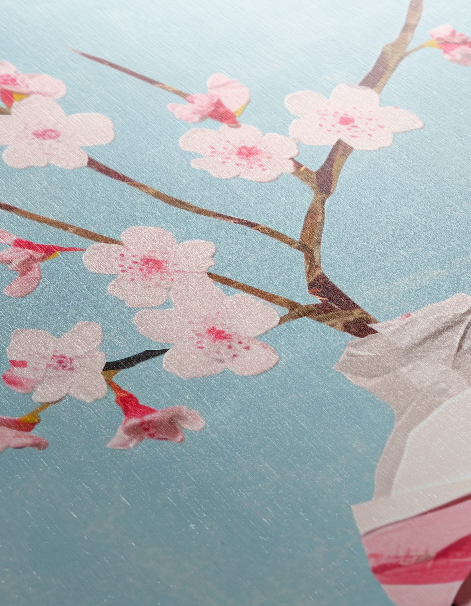 Stylized Floral Vase Art with Blossoms - Image 12