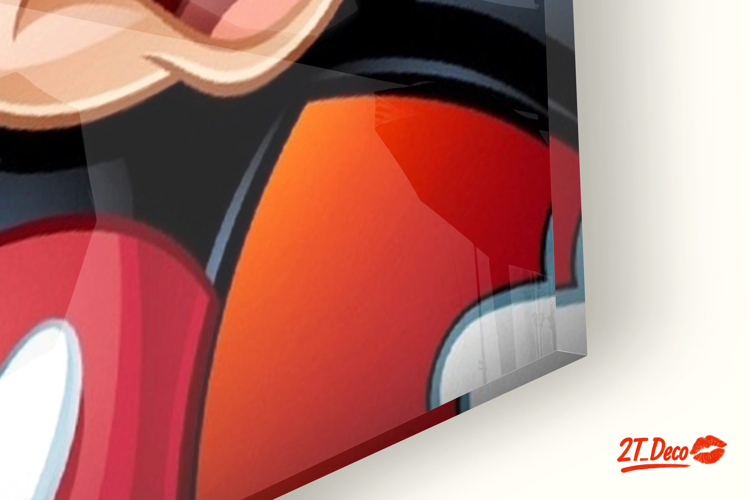 Mickey Mouse Artwork on Bright Background - Image 9