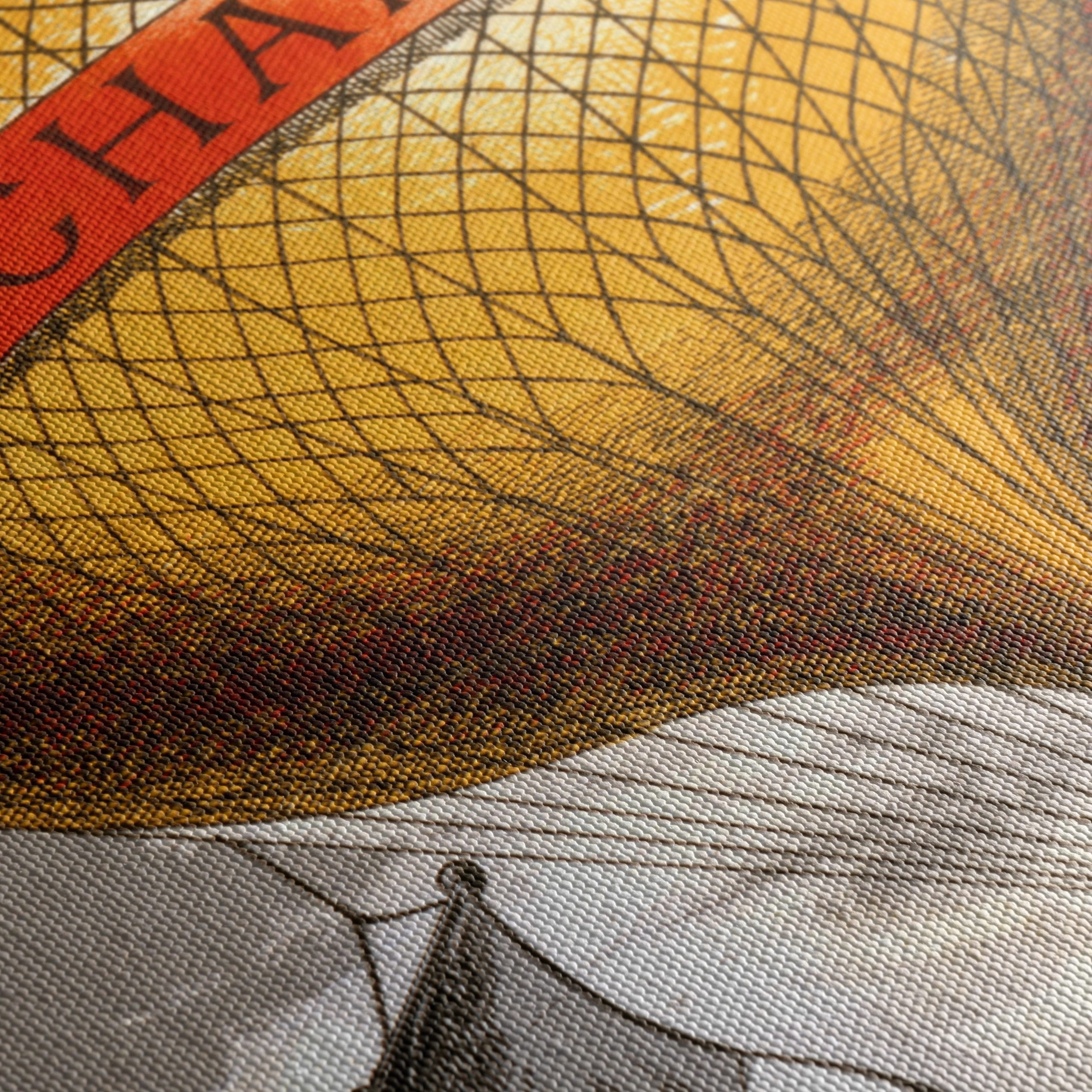 Vintage Hot Air Balloon Adventure Art - Image 5