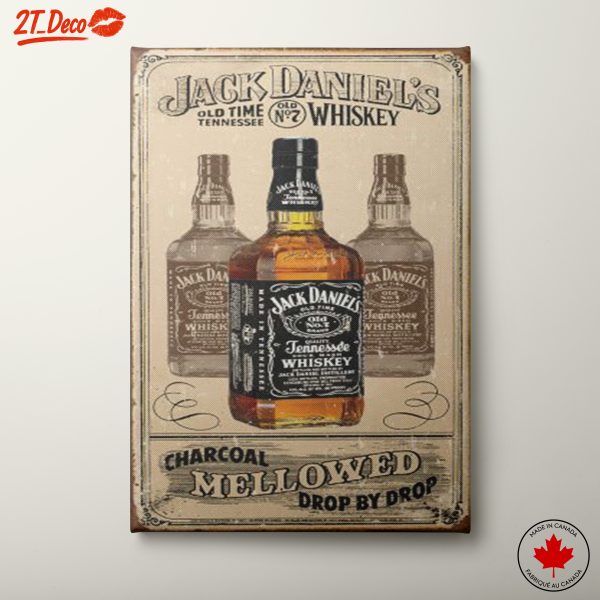 Jack Daniel's Whiskey Vintage Advertisement Art