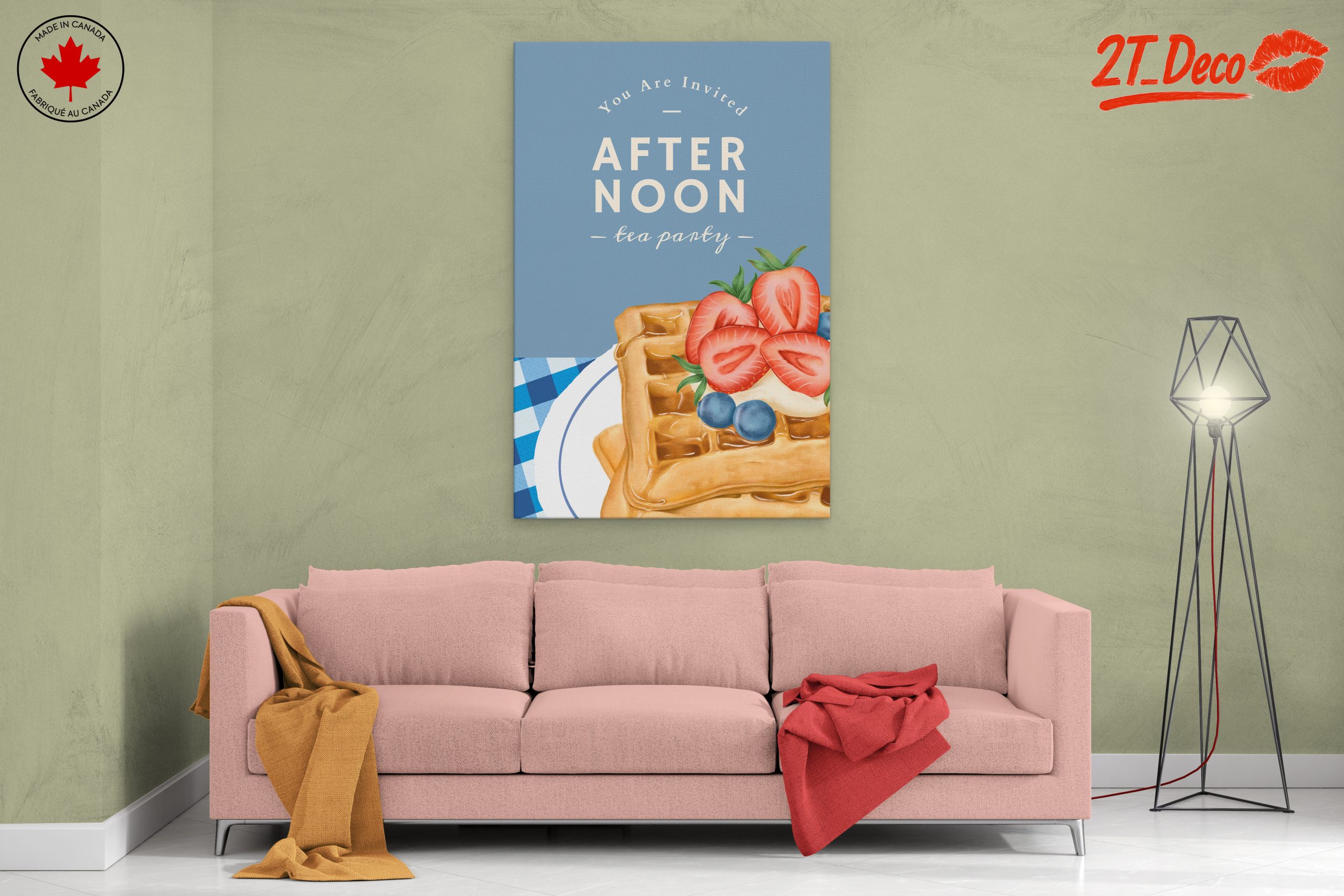 Afternoon Tea Party Invitation Art - Image 2