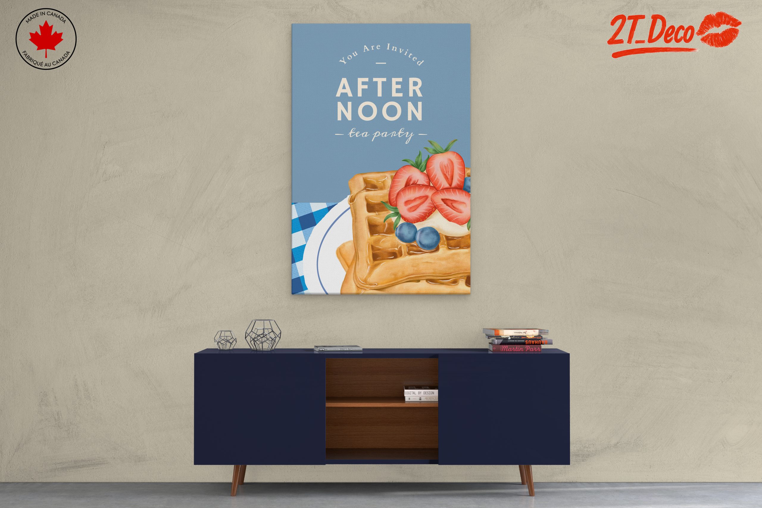 Afternoon Tea Party Invitation Art - Image 3