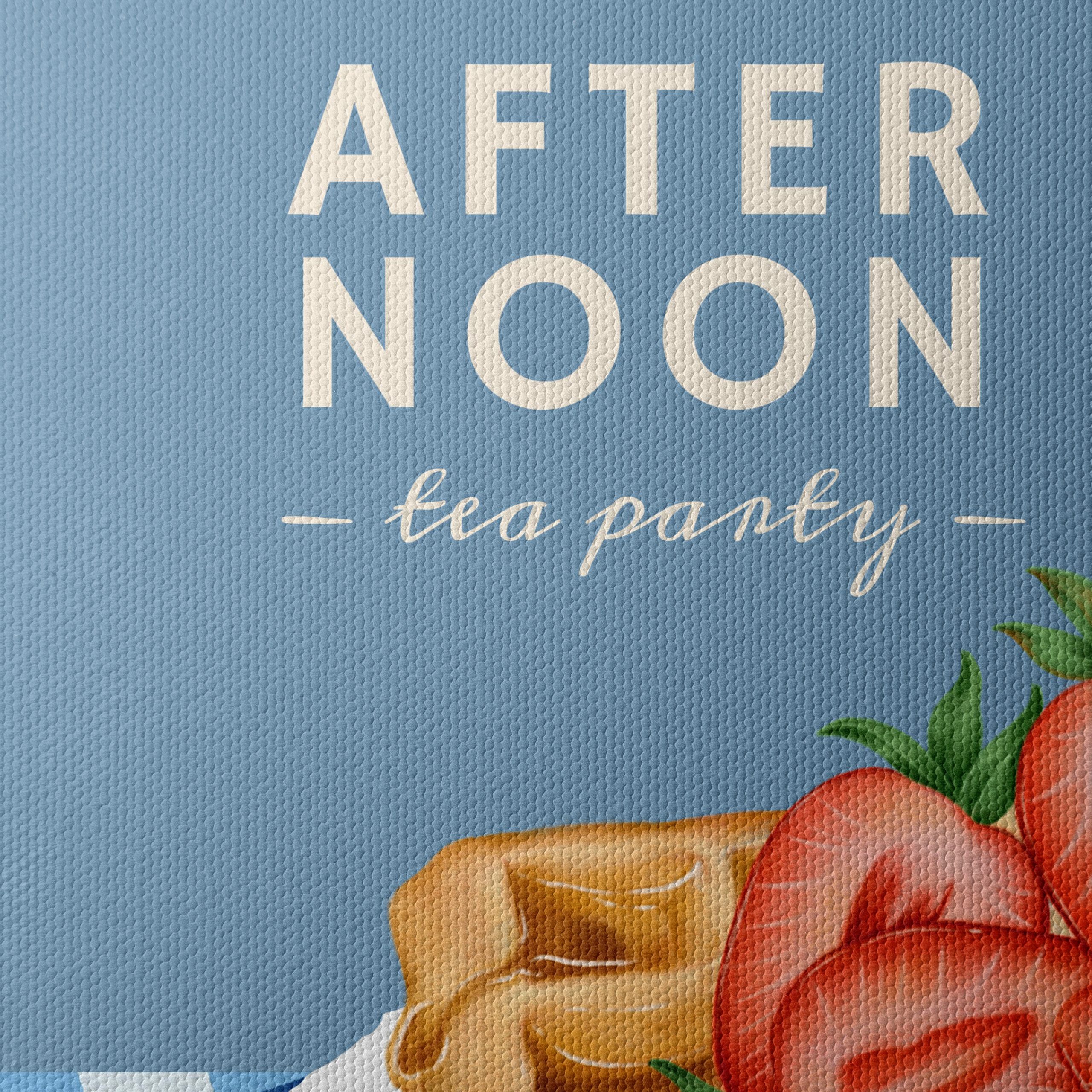 Afternoon Tea Party Invitation Art - Image 4