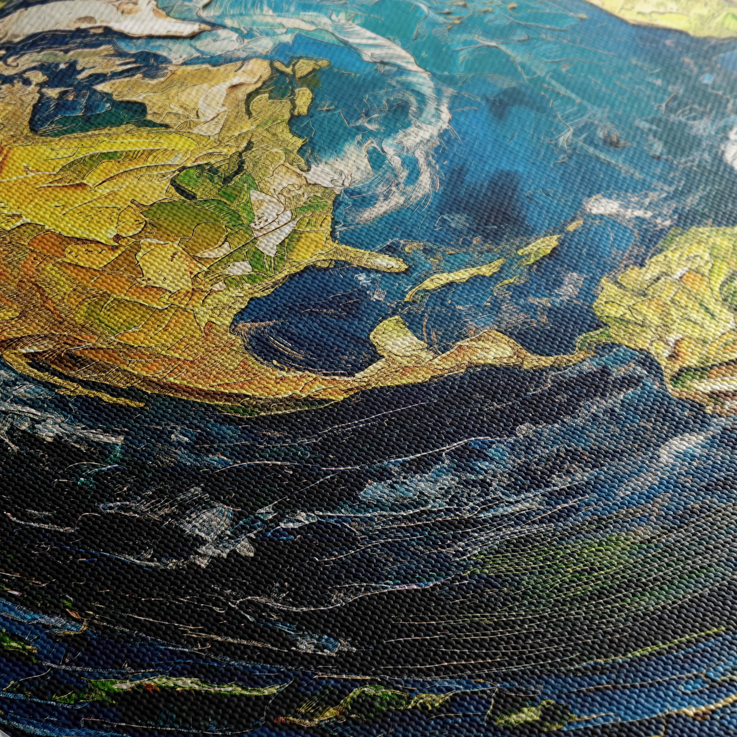 Vibrant Abstract Earth Art - Image 5
