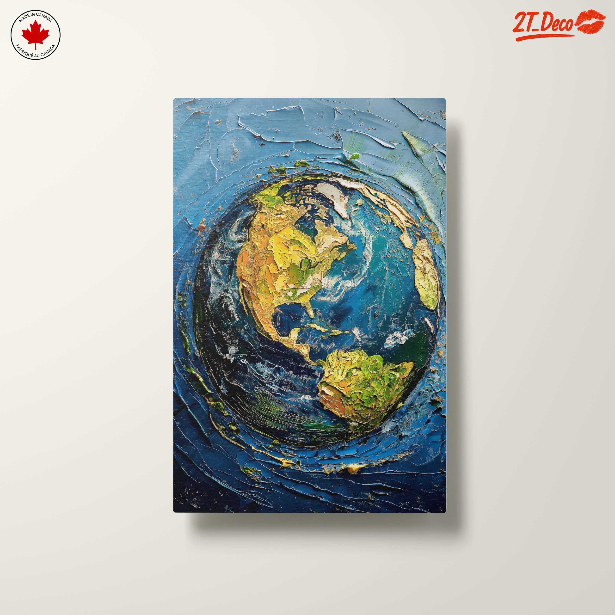 Vibrant Abstract Earth Art - Image 10