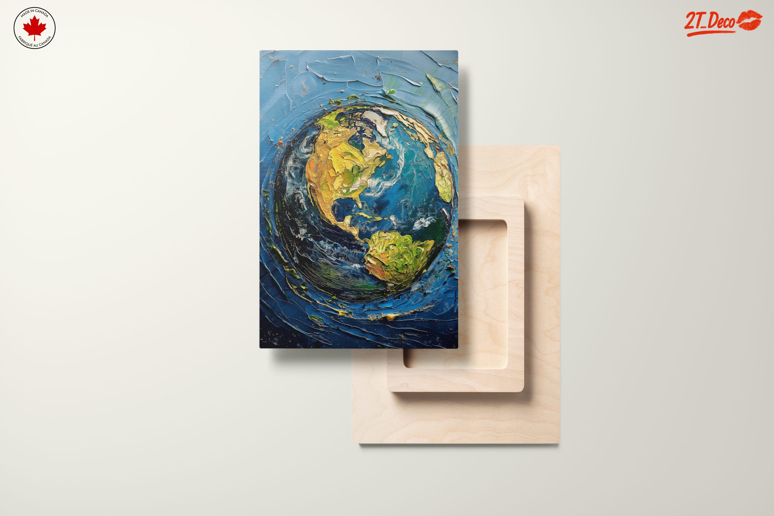 Vibrant Abstract Earth Art - Image 11