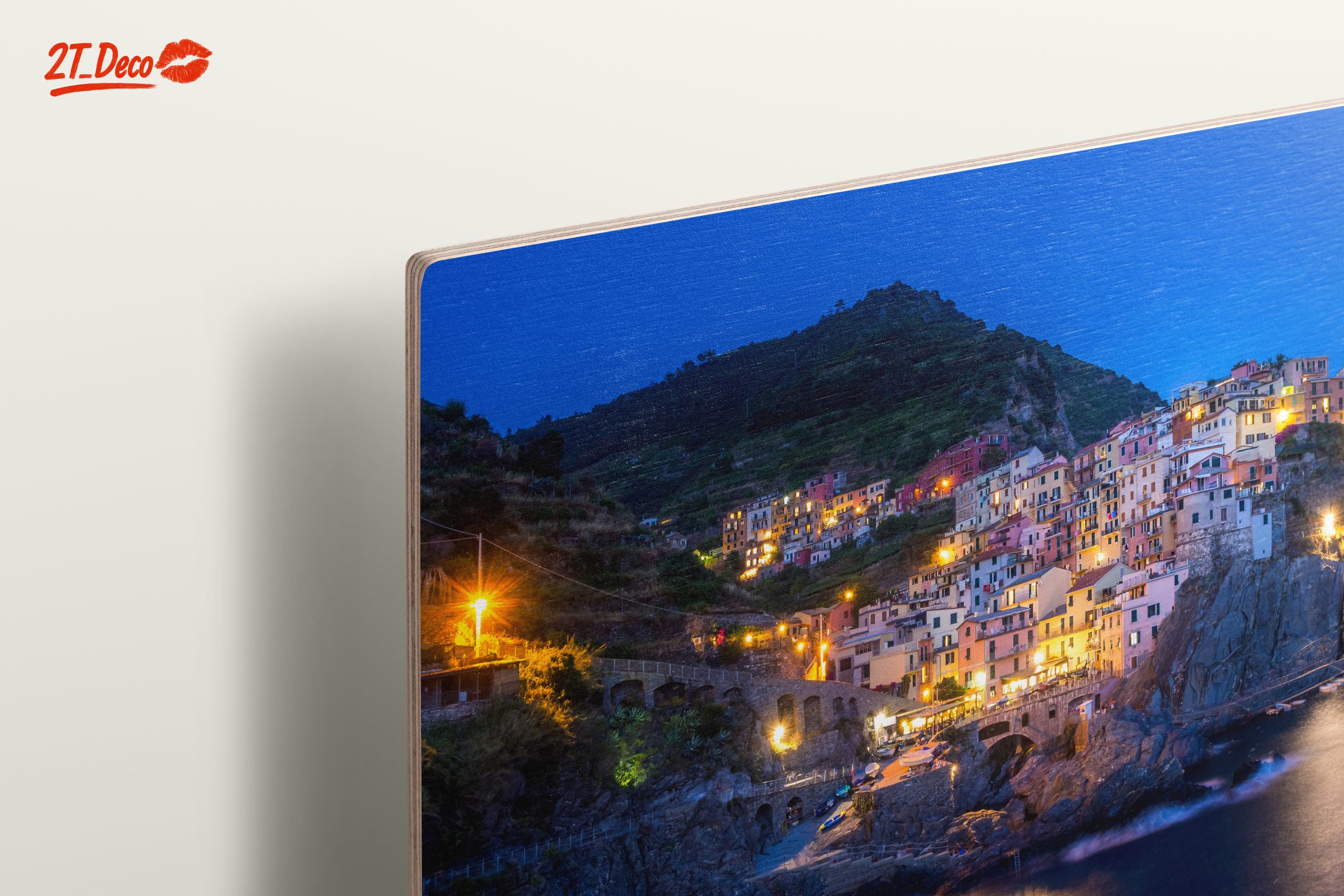 Charming Coastal City at Dusk - Image 15