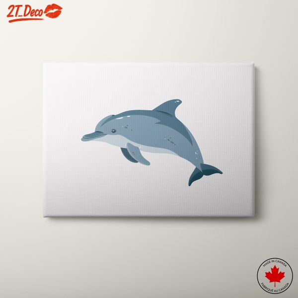 Charming Dolphin Artwork for Ocean Lovers