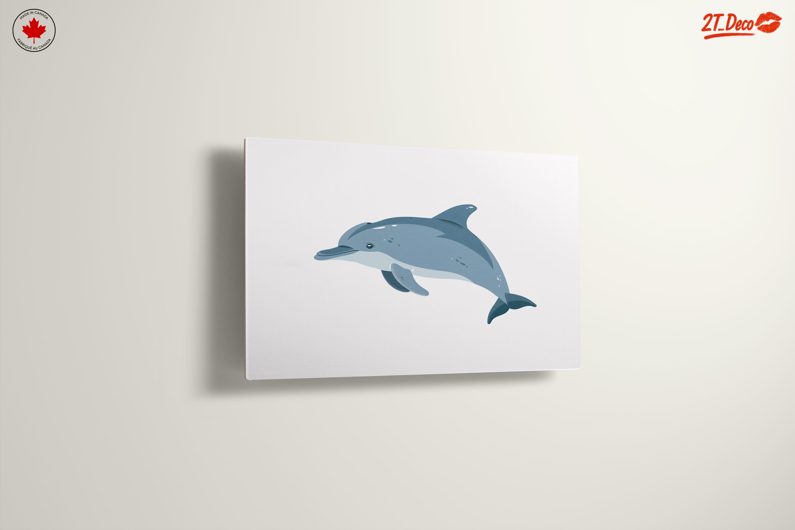 Charming Dolphin Artwork for Ocean Lovers - Image 13