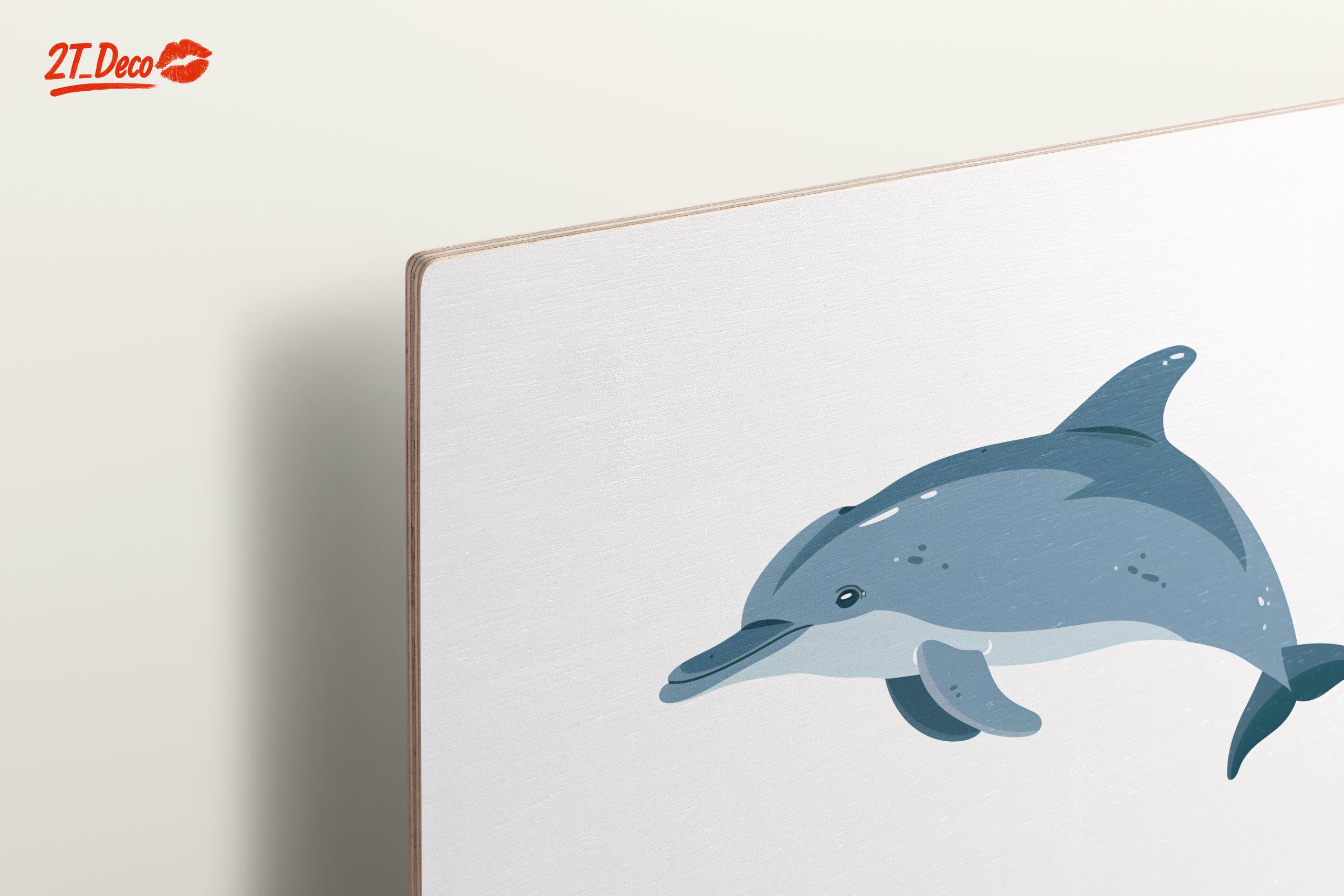 Charming Dolphin Artwork for Ocean Lovers - Image 15
