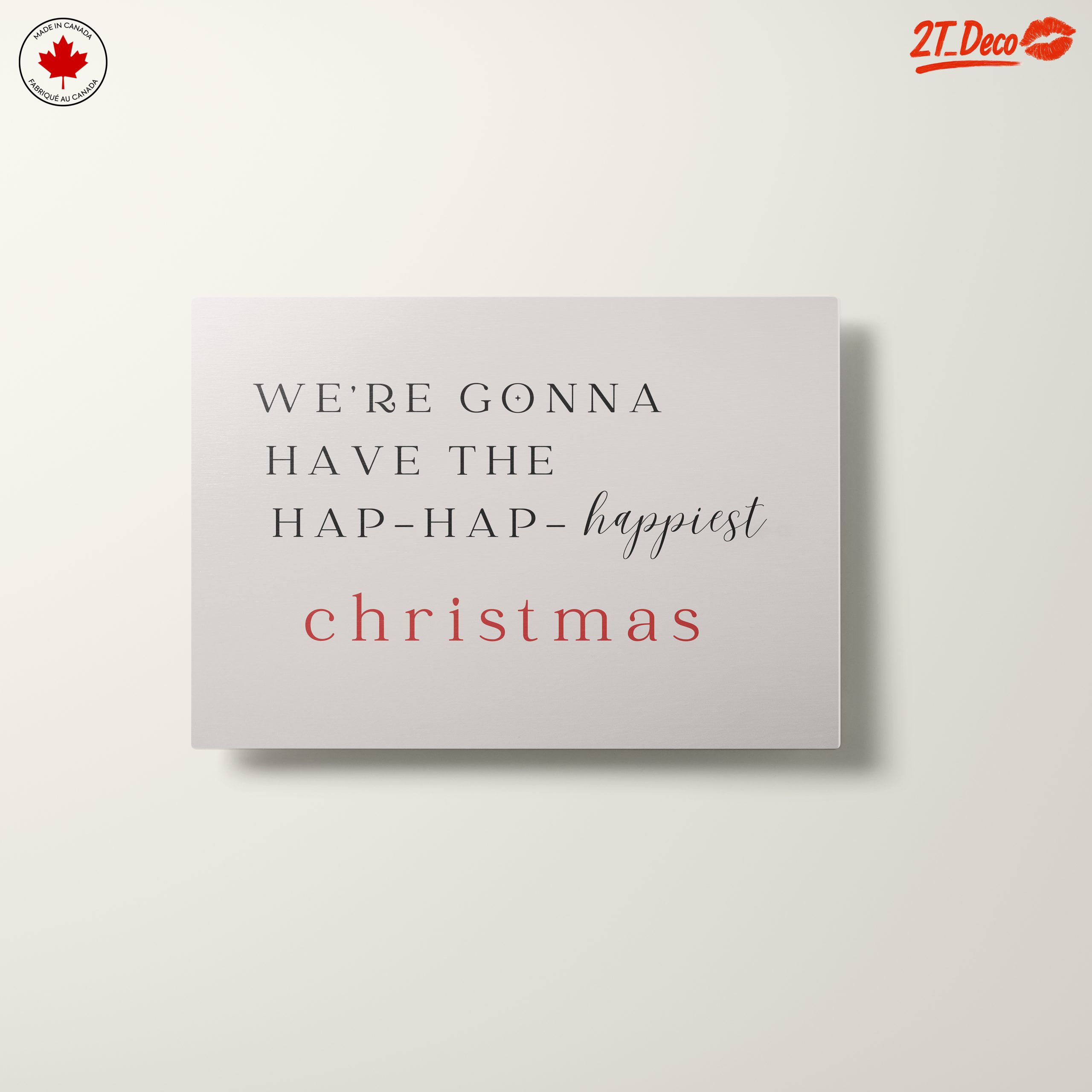 Hap-Hap-Happiest Christmas Wall Art - Image 10